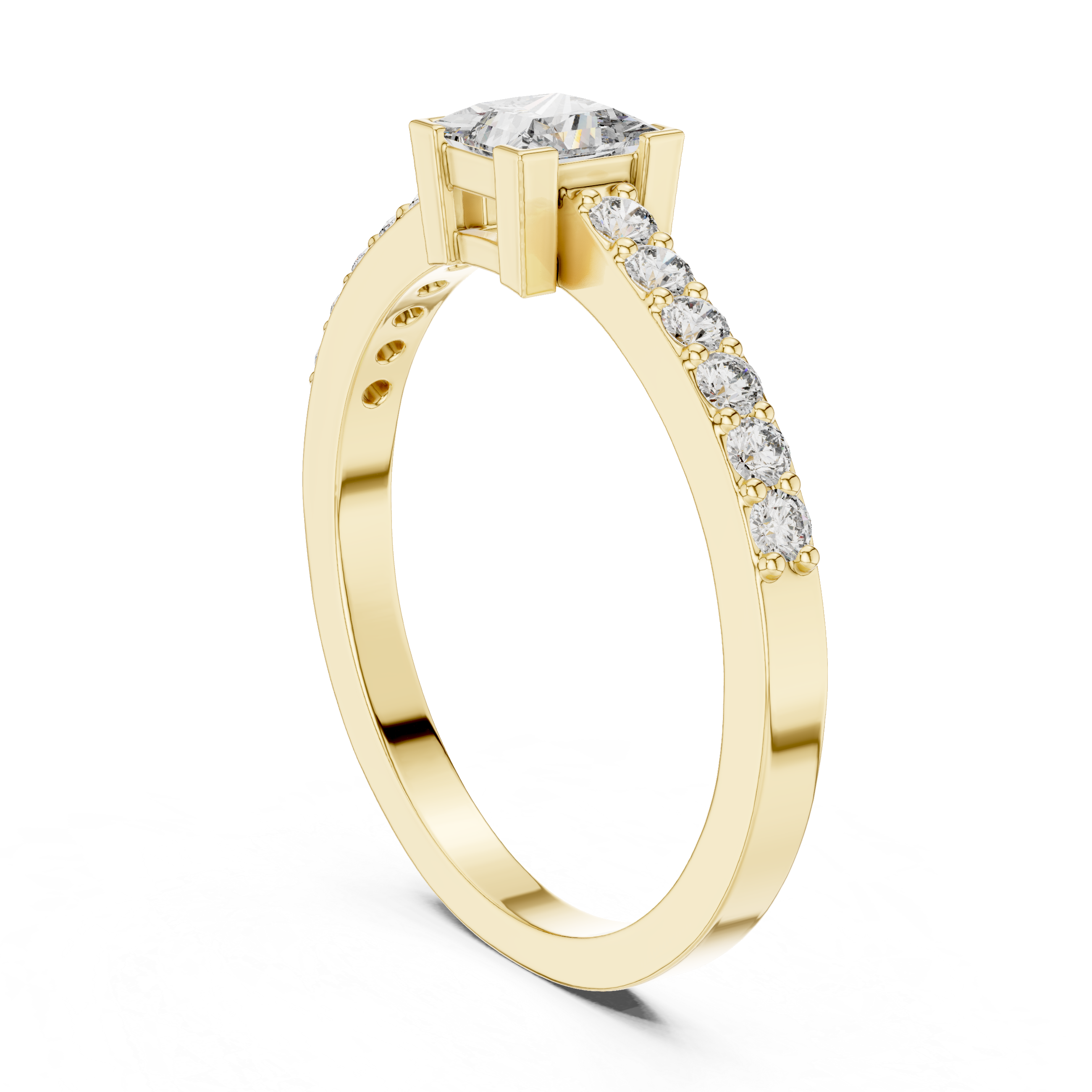 Decorative bridal necklace with bold centerpiece.