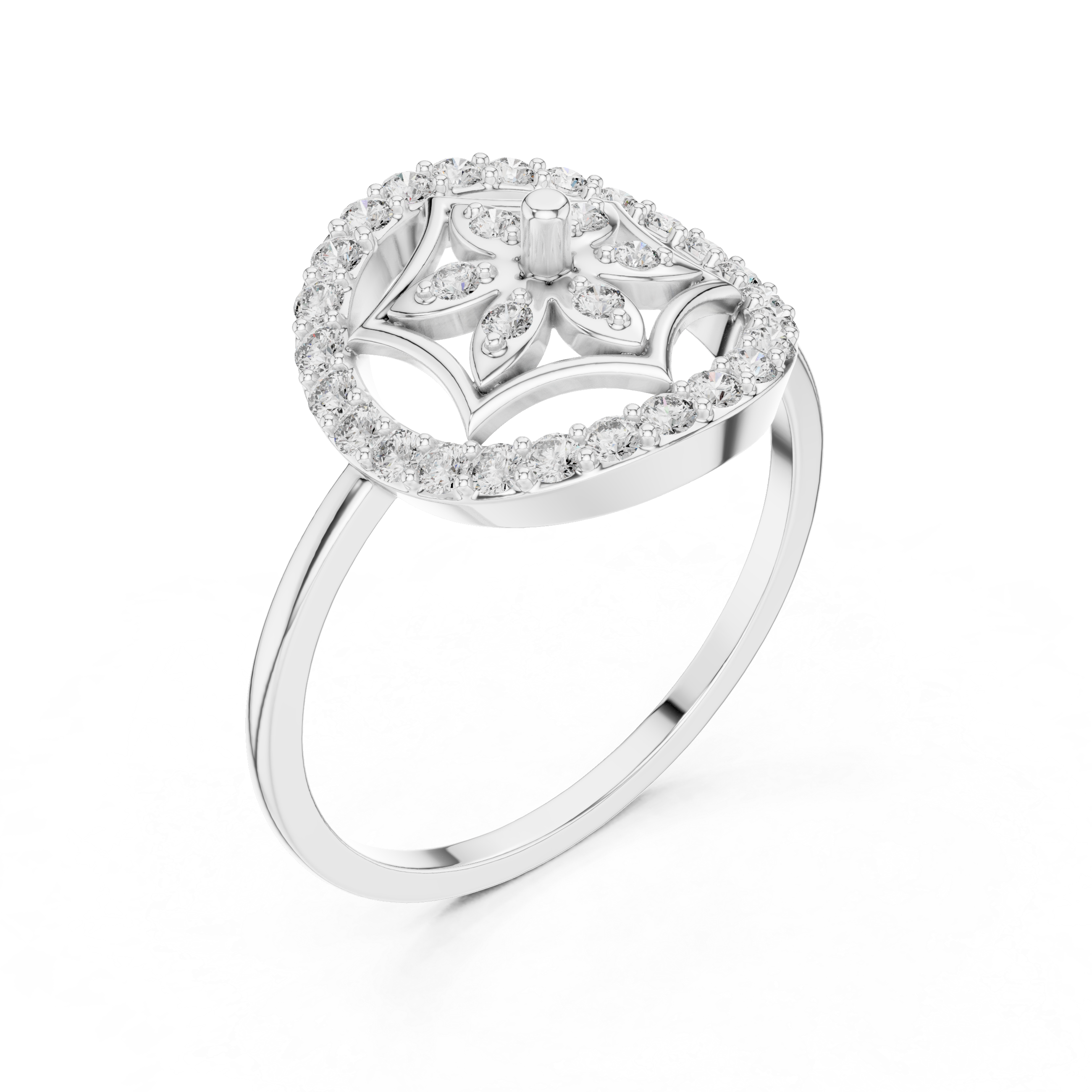 Slim stackable bangle with lightweight elegance.
