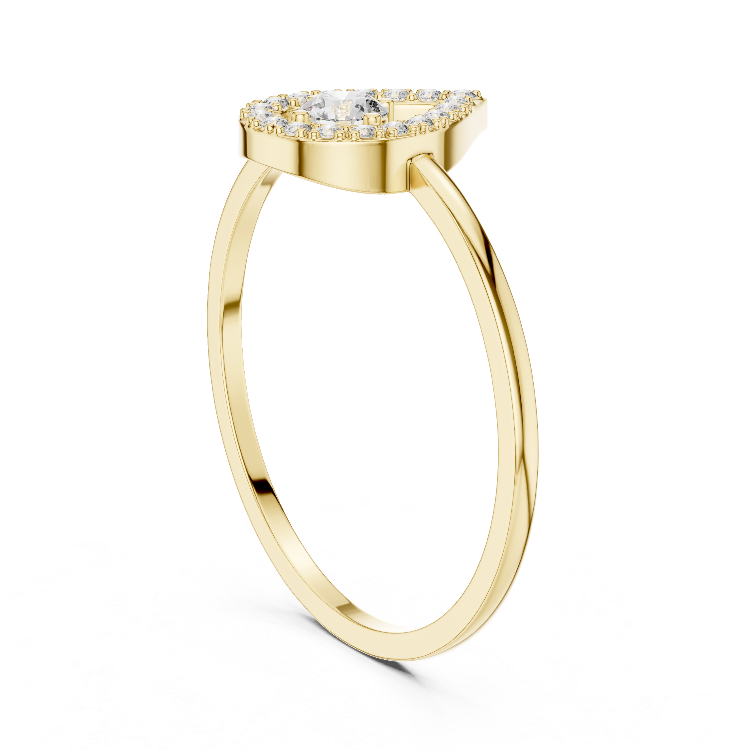 Pearl gemstone ring with soft elegant appearance.