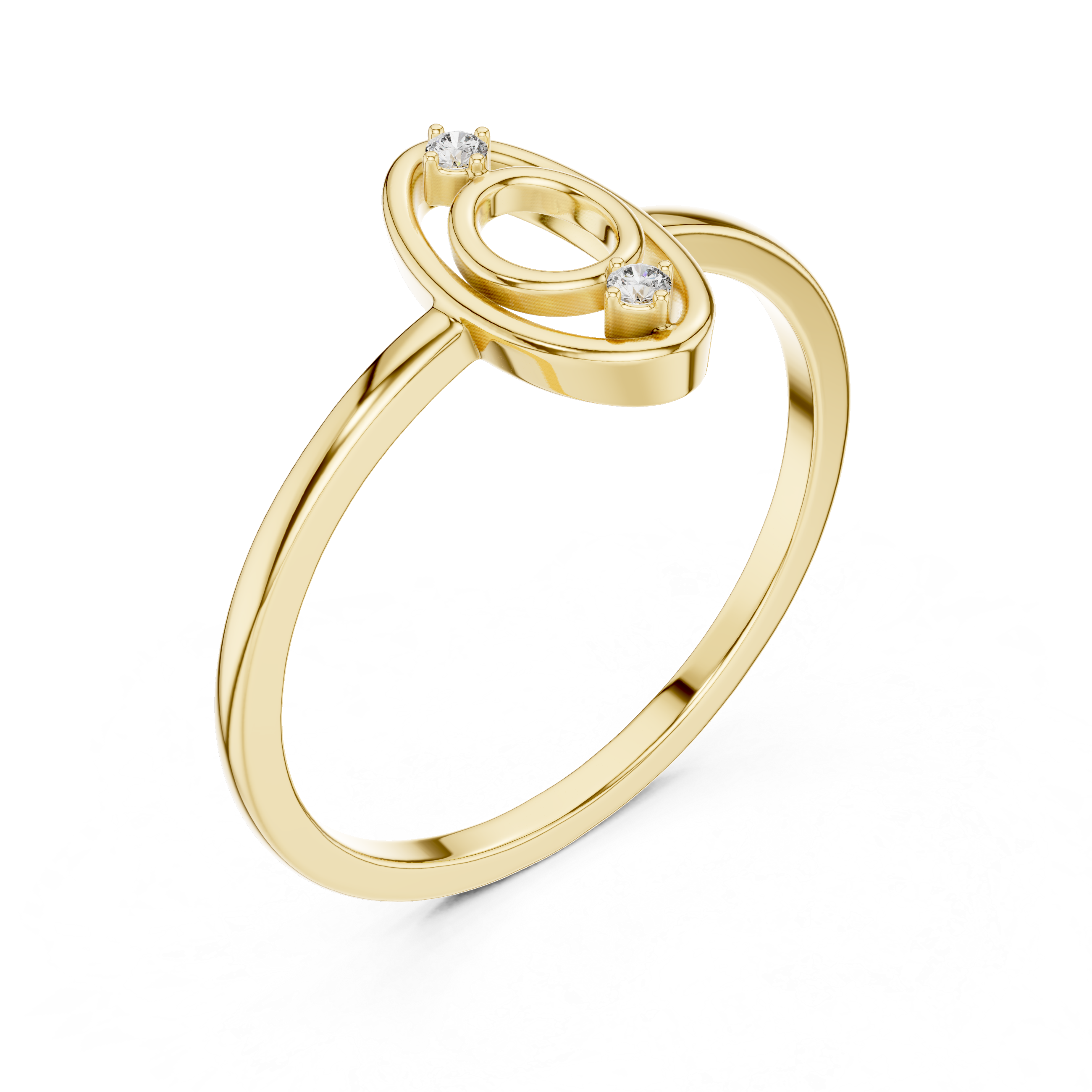 Classic gold chain necklace with polished finish.
