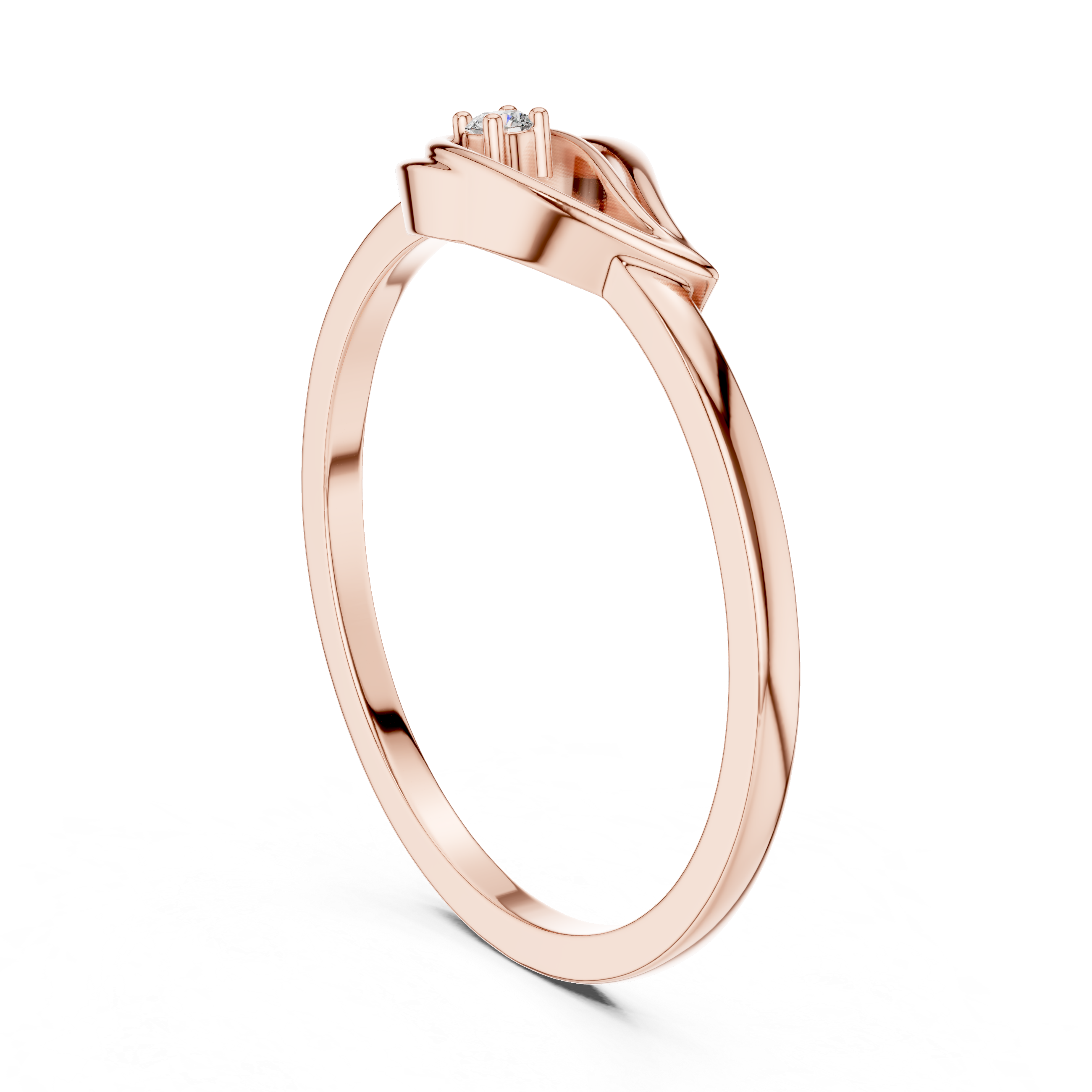 Elegant bangle bracelet with smooth glossy finish.