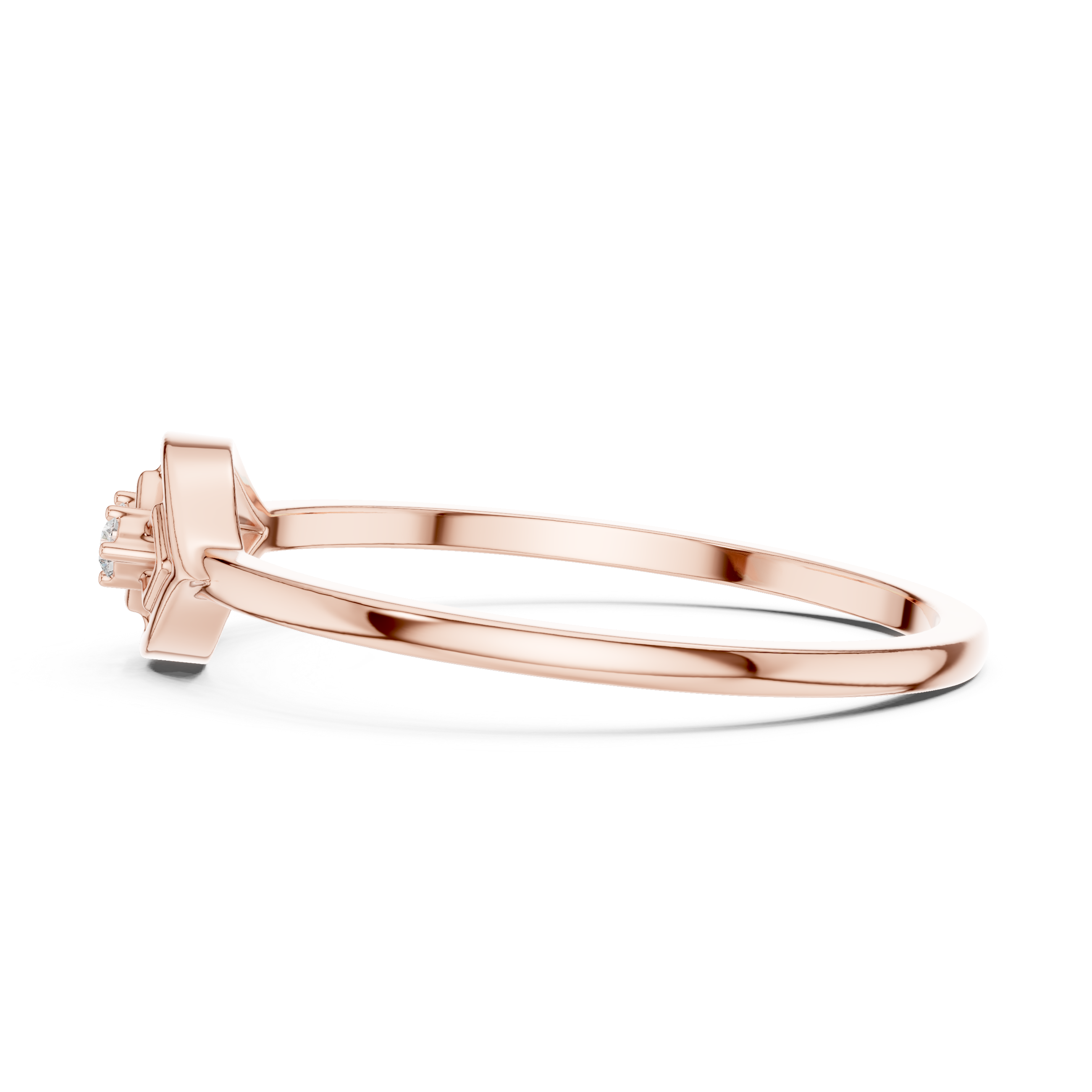 Minimal thin anklet with sleek modern style.