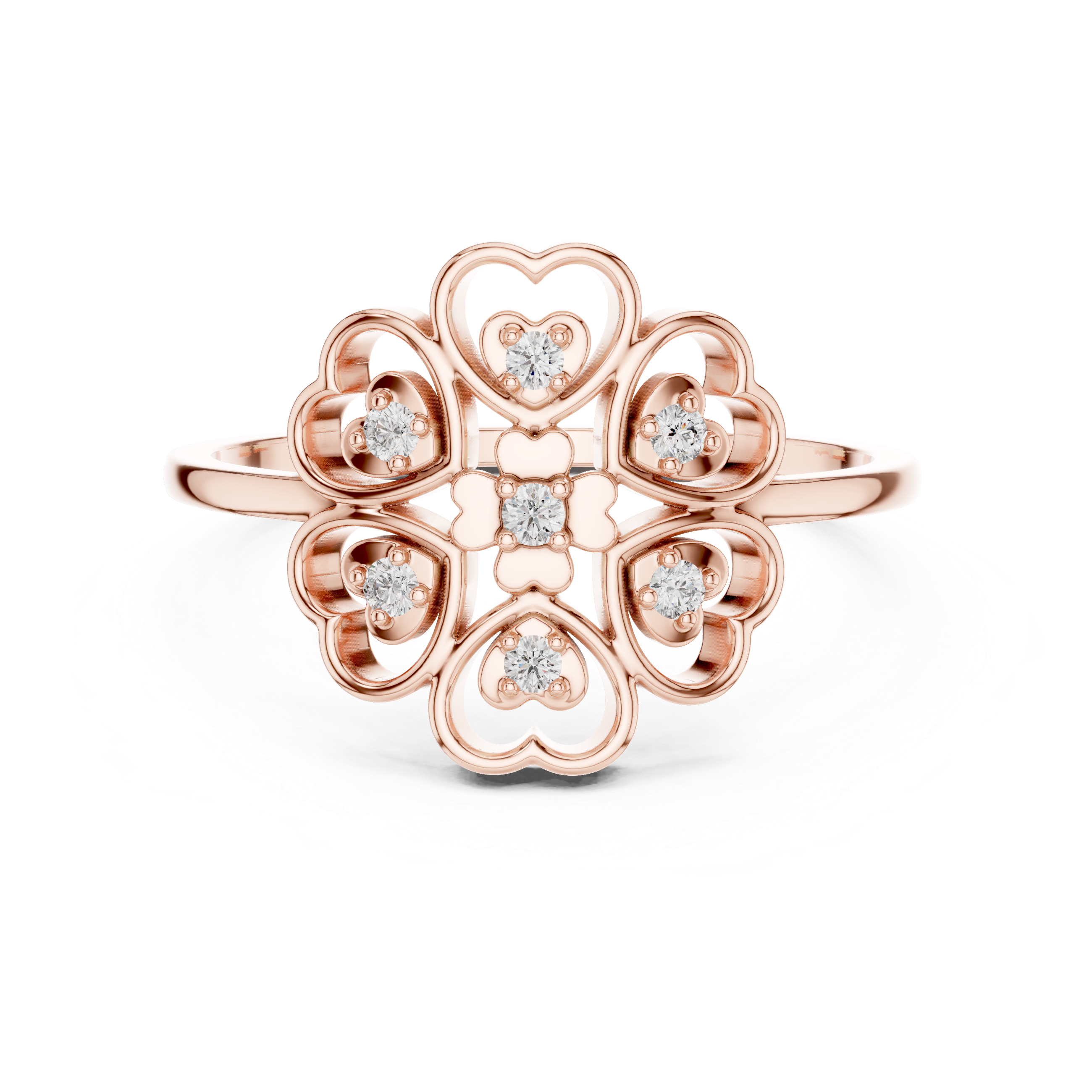 Adjustable baby ring with smooth rounded edges.