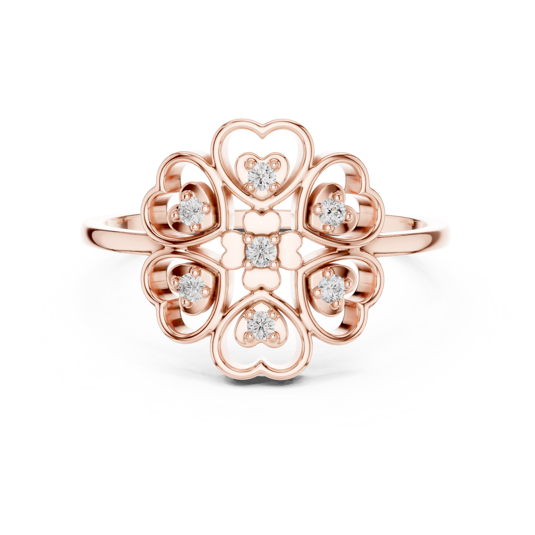 Adjustable baby ring with smooth rounded edges.