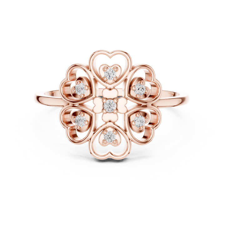 Adjustable baby ring with smooth rounded edges.