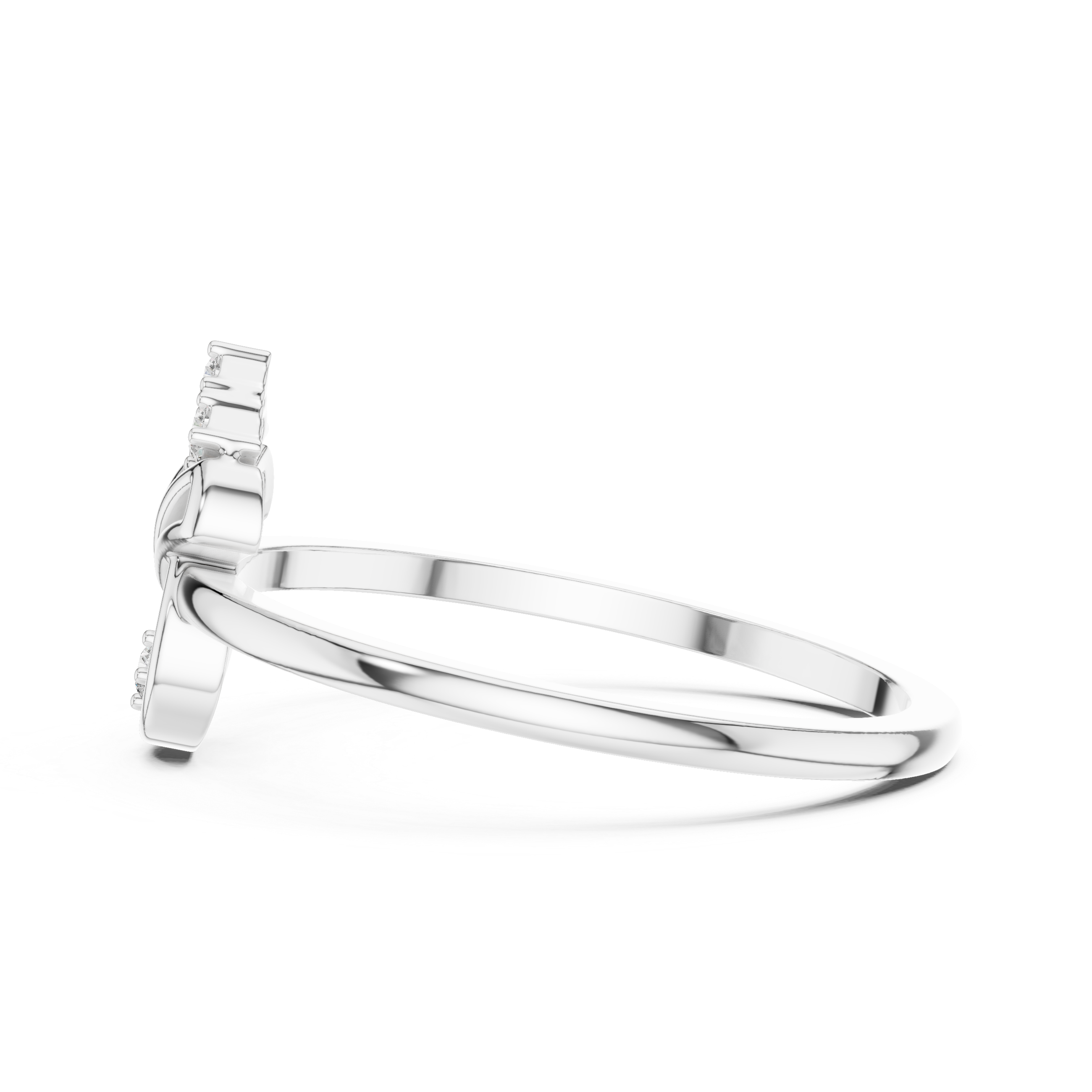 Bold cuff bracelet with smooth polished texture.