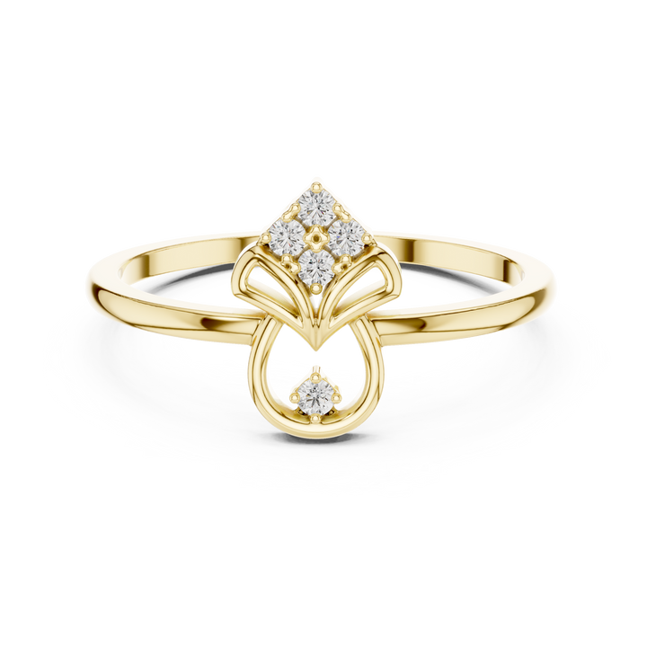 Modern bridal jewellery set with layered chains.
