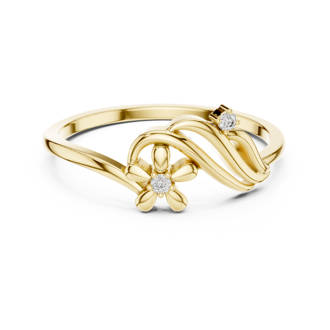 Classic engagement ring with timeless elegance.