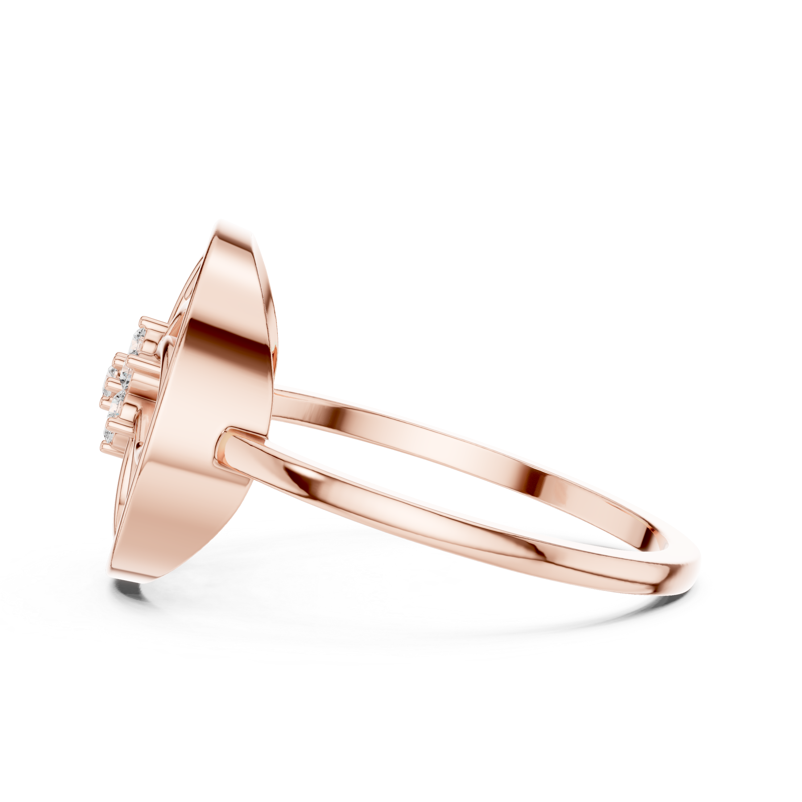 Engraved gold bangle with decorative floral pattern.
