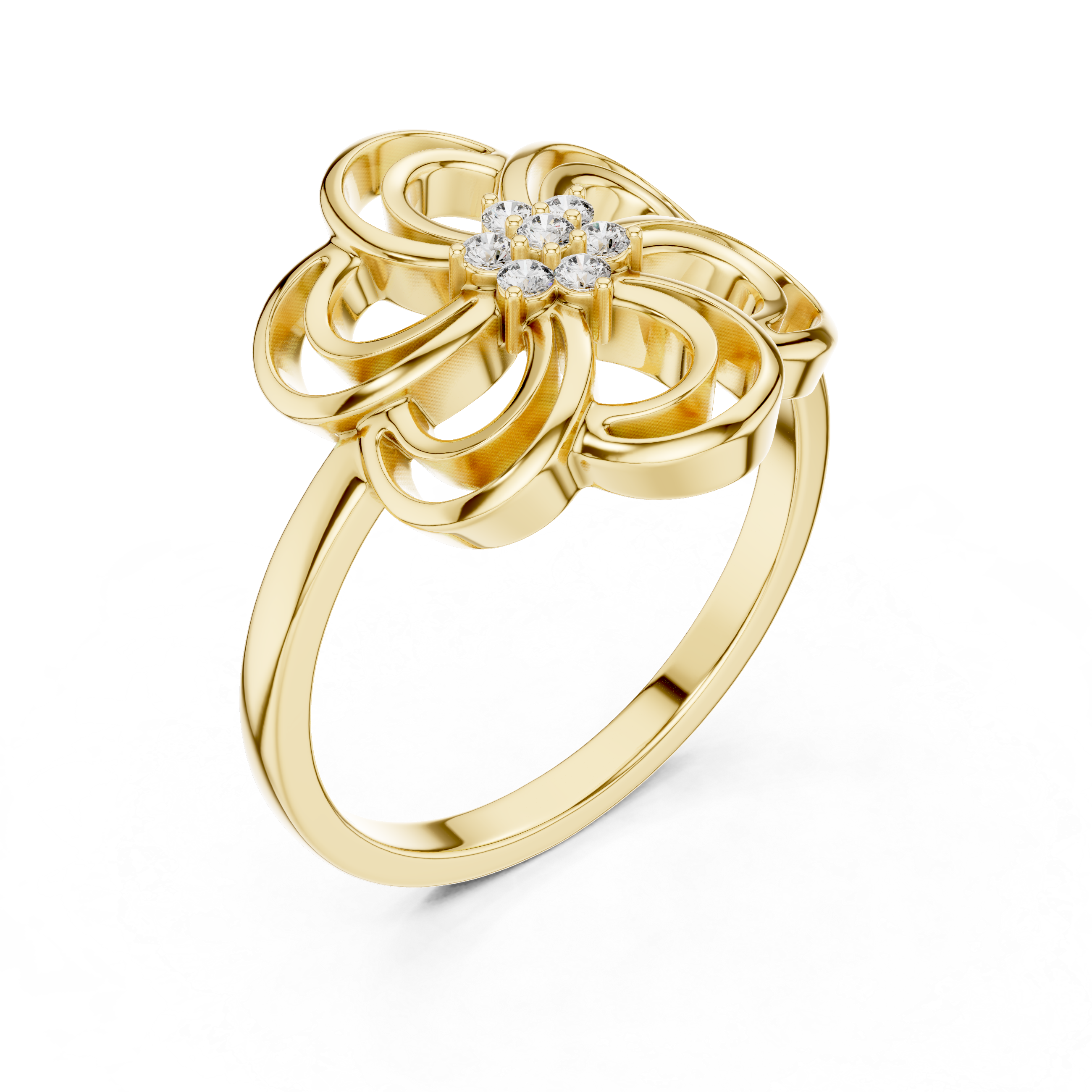 Smooth gemstone toe ring with bright shine.