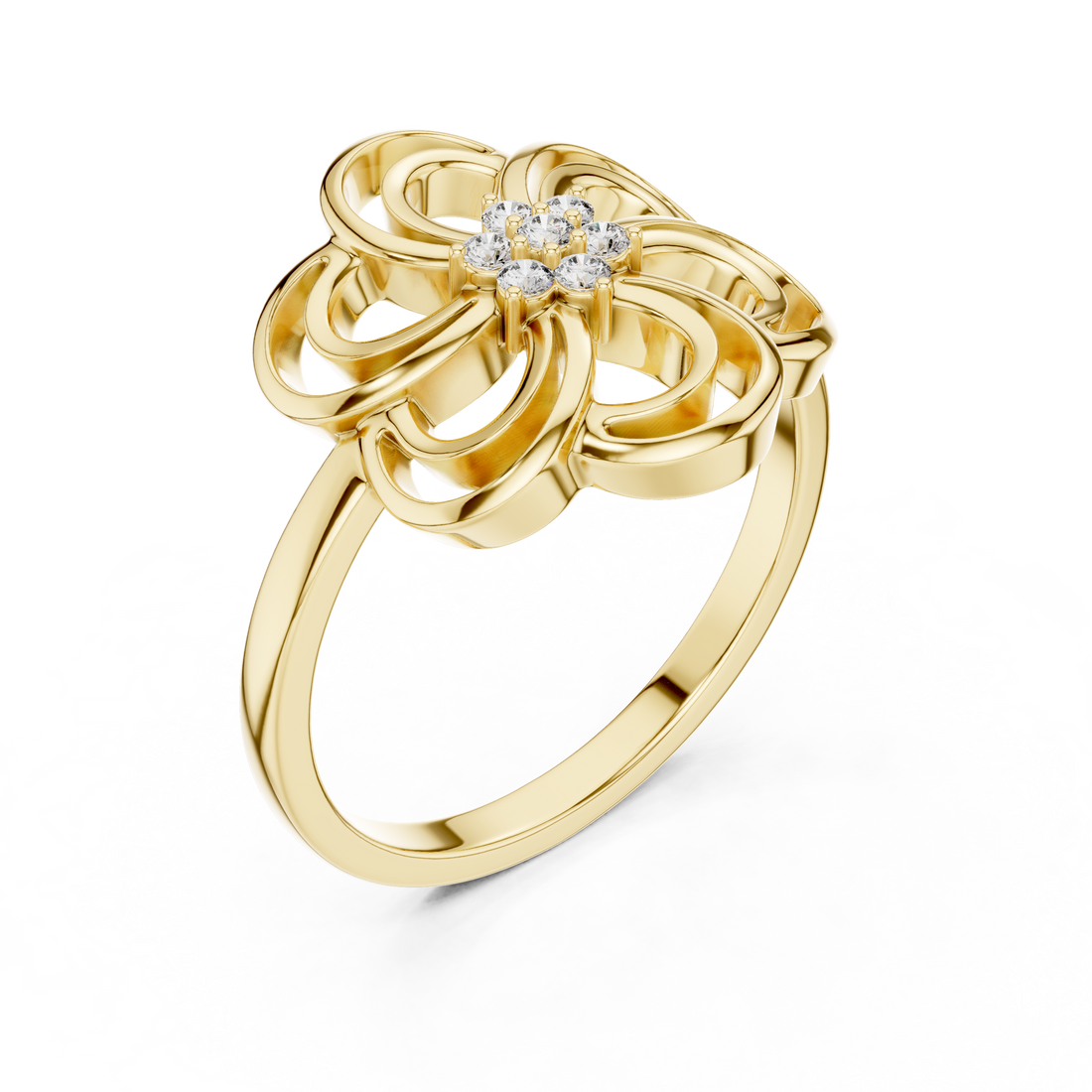 Smooth gemstone toe ring with bright shine.