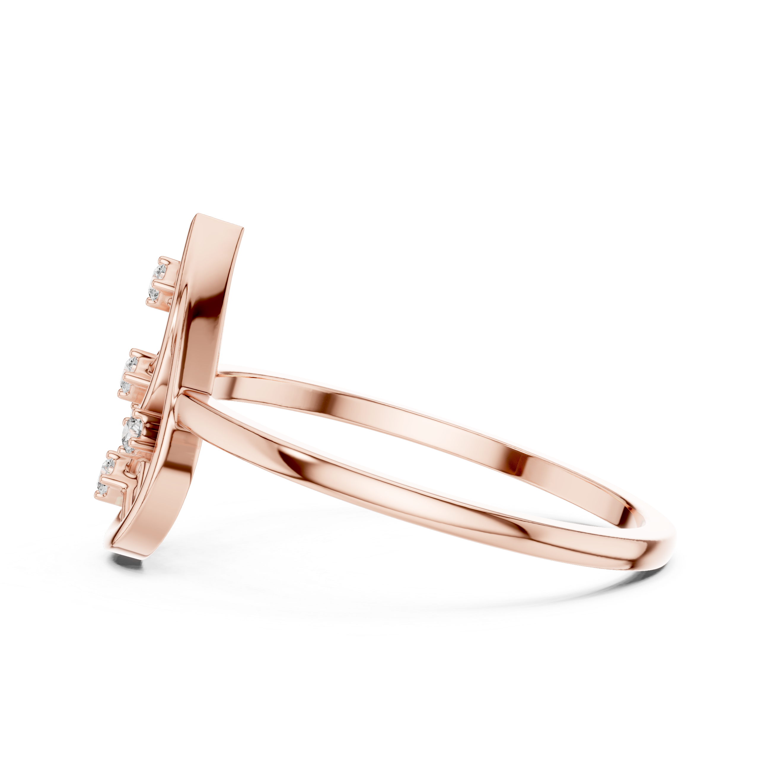 Minimal bar necklace with modern clean styling.
