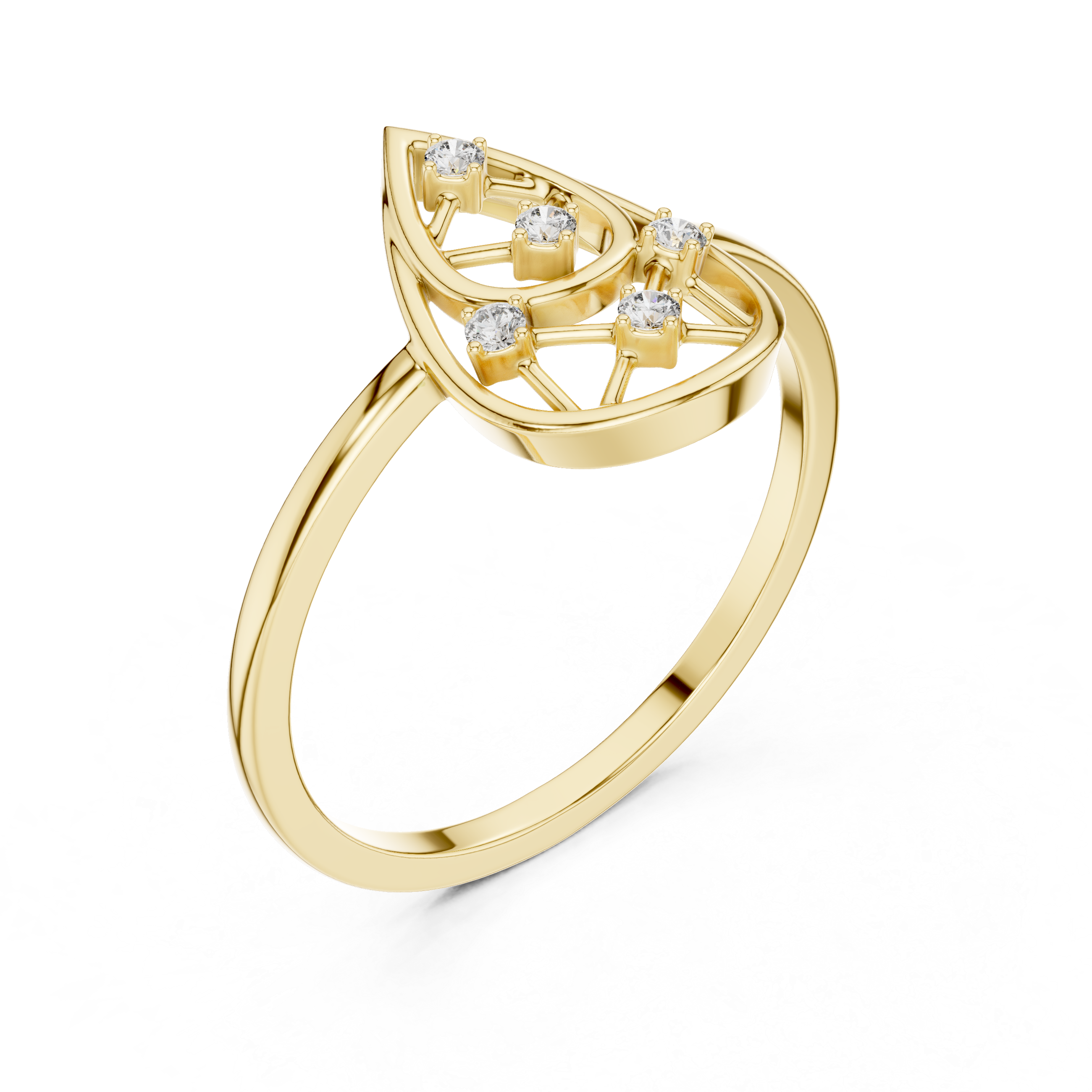 Bold cuff bracelet with smooth metal finish.