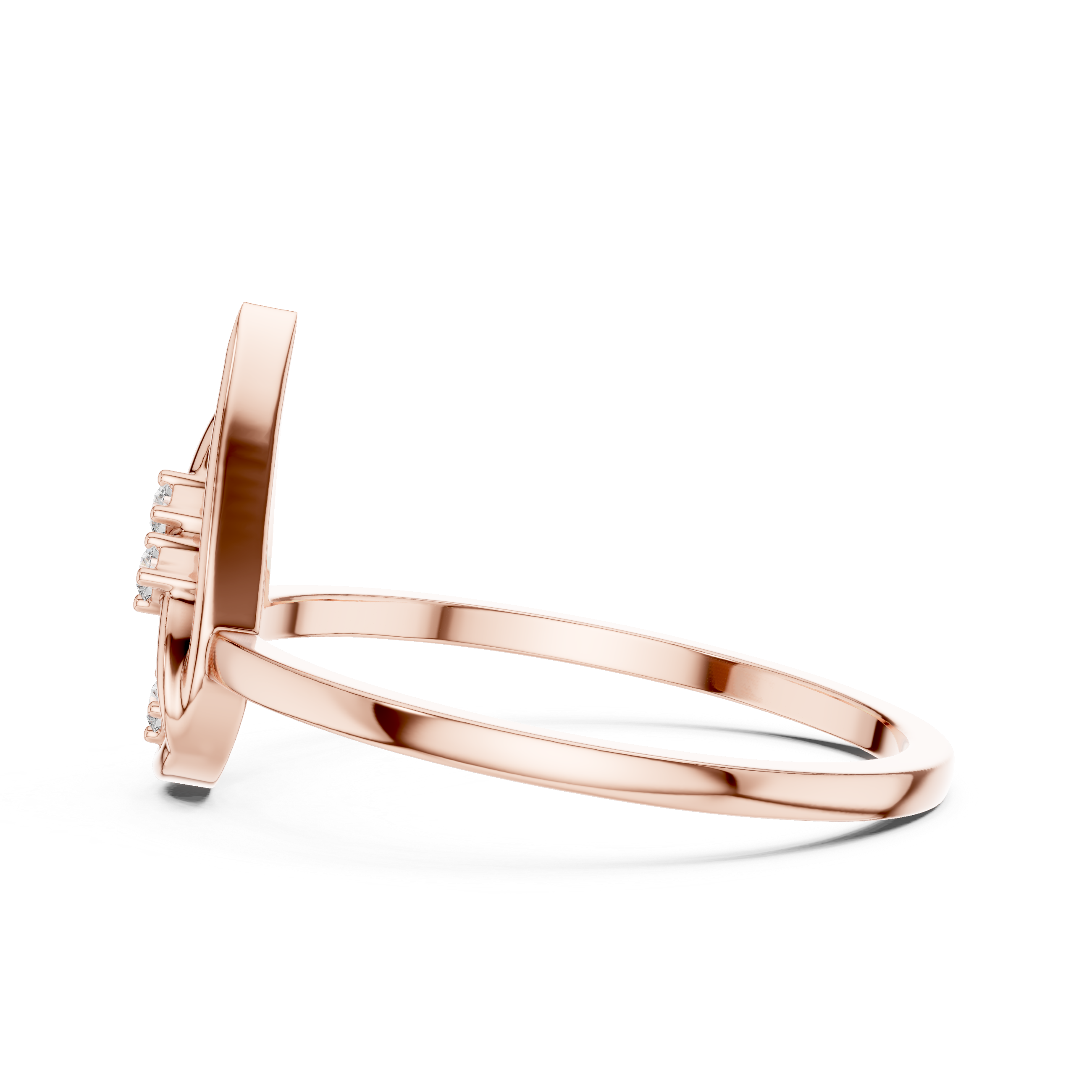 Elegant wedding band with refined polished finish.