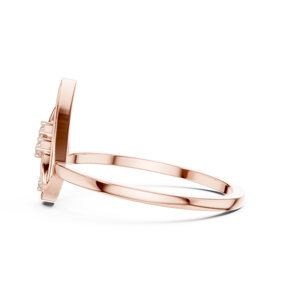 Elegant wedding band with refined polished finish.