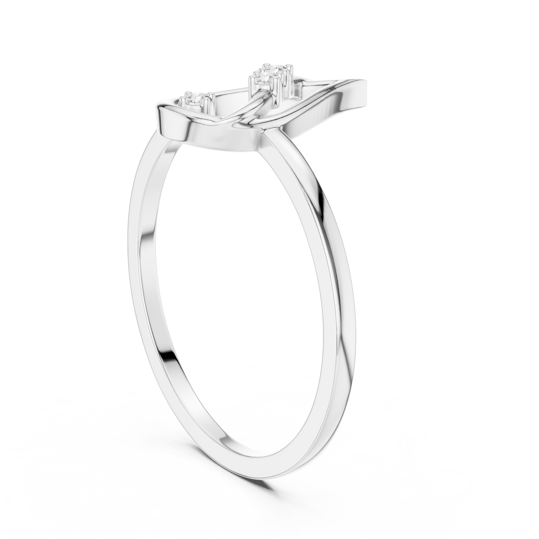 Decorative fashion ring with stylish design details.