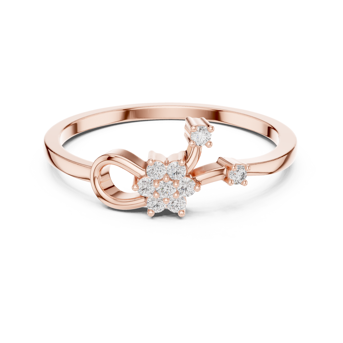 Classic wedding band with polished gold shine.