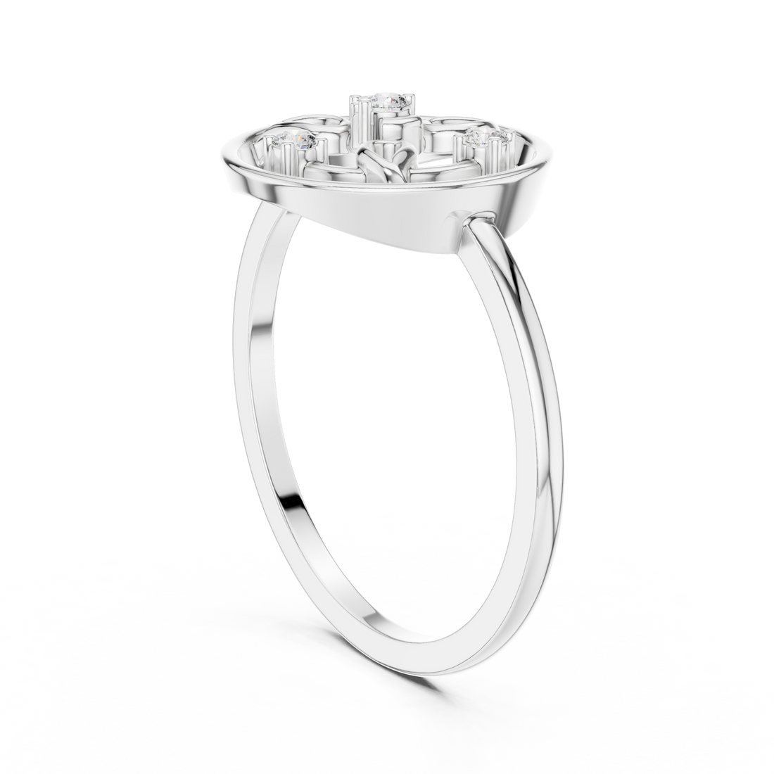 Halo pendant necklace with brilliant center stone.