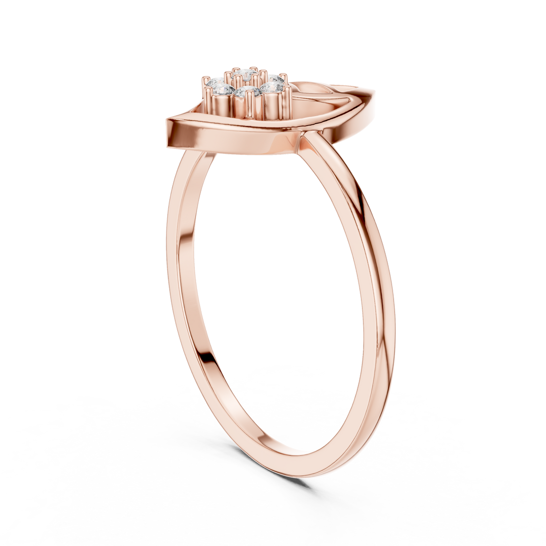Slim cuff bracelet with refined gold styling.
