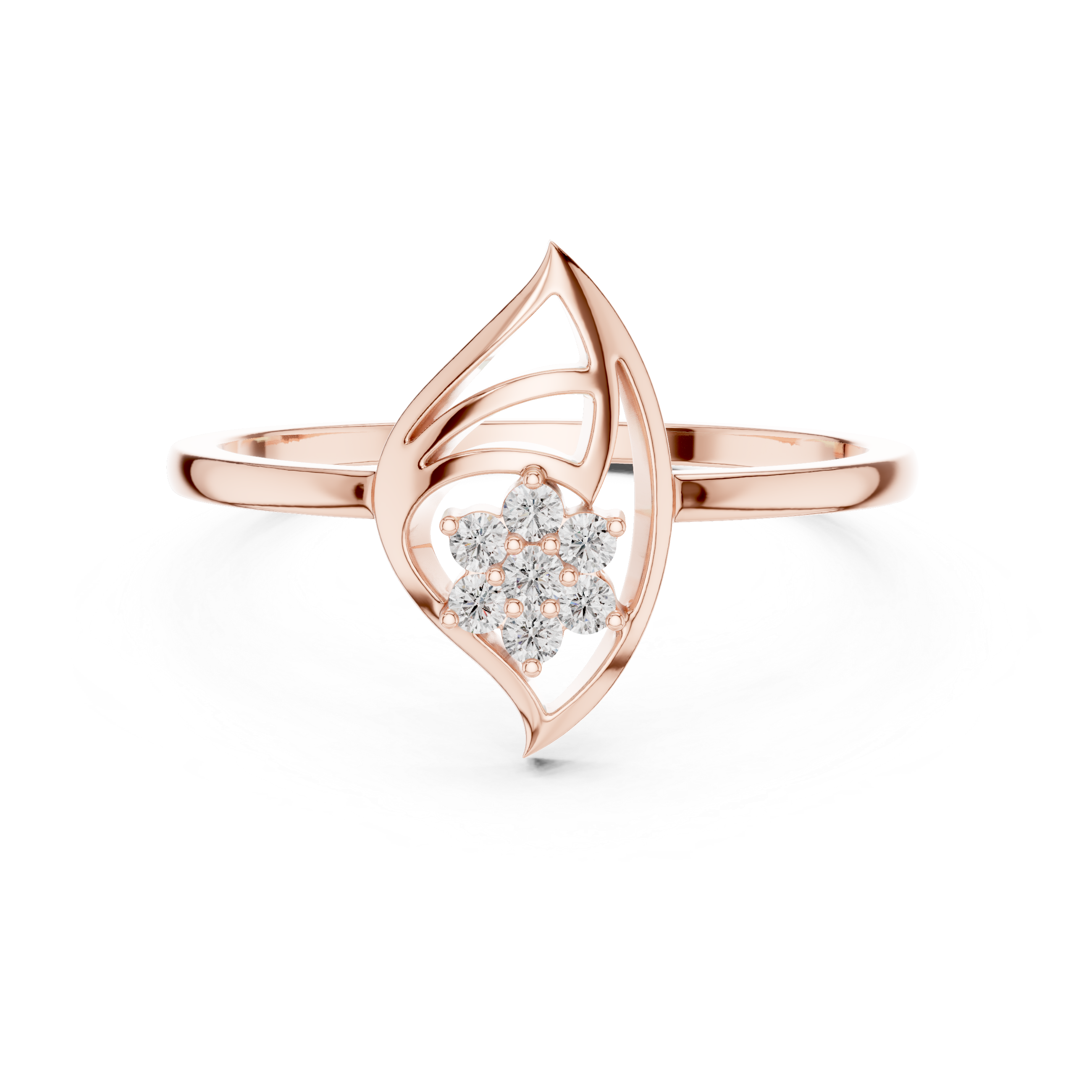 Elegant bangle bracelet with polished smooth finish.