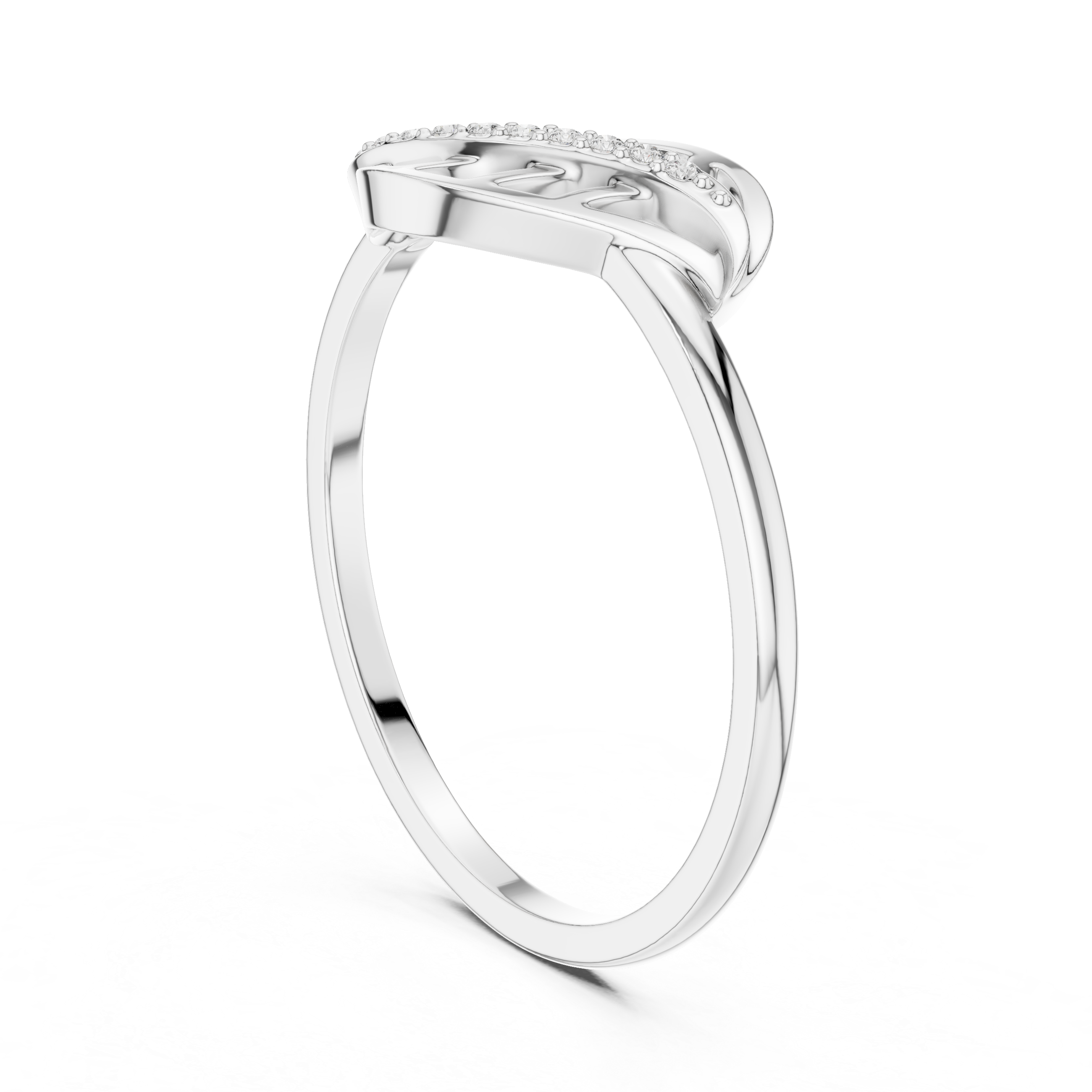 Classic toe ring with smooth polished finish.