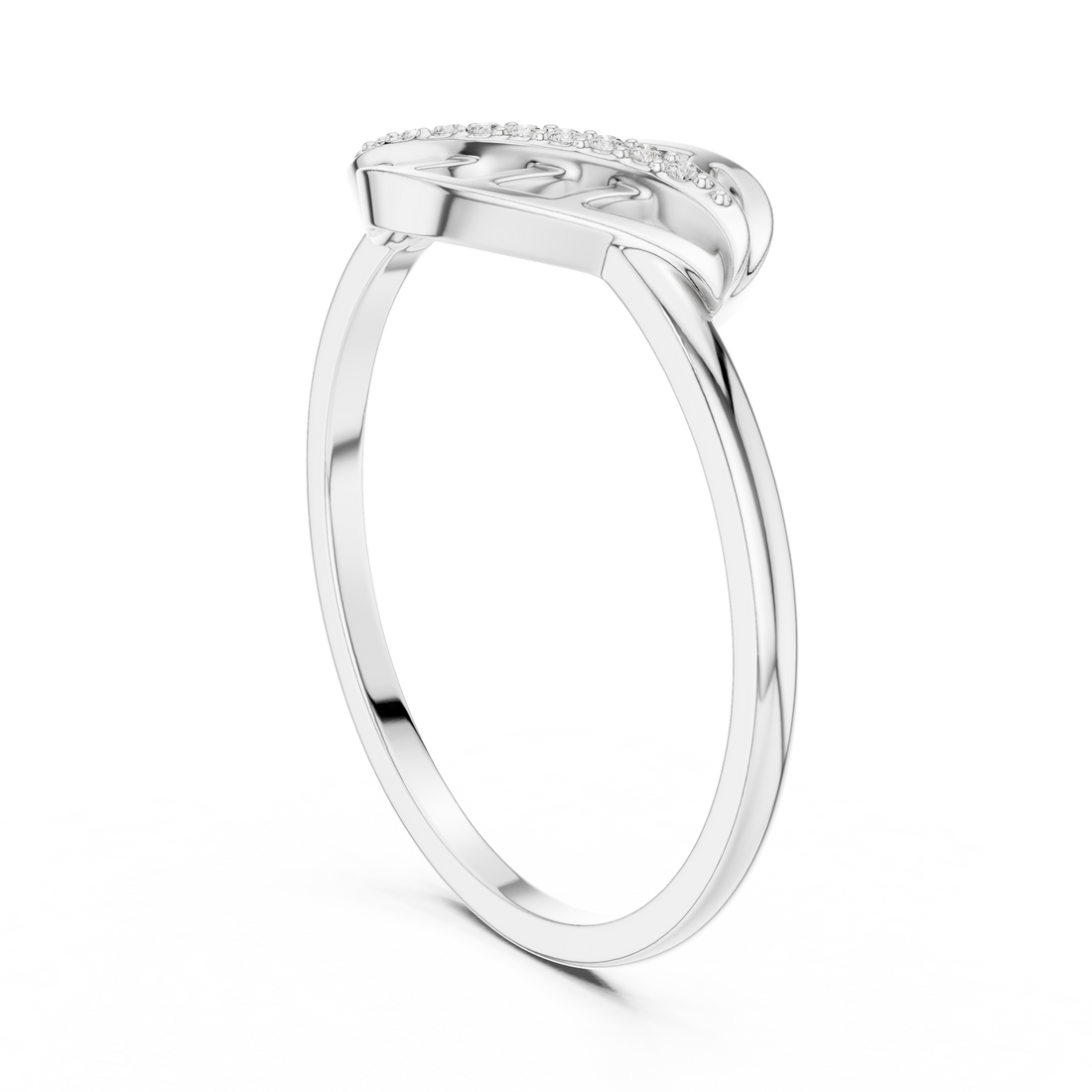 Classic toe ring with smooth polished finish.
