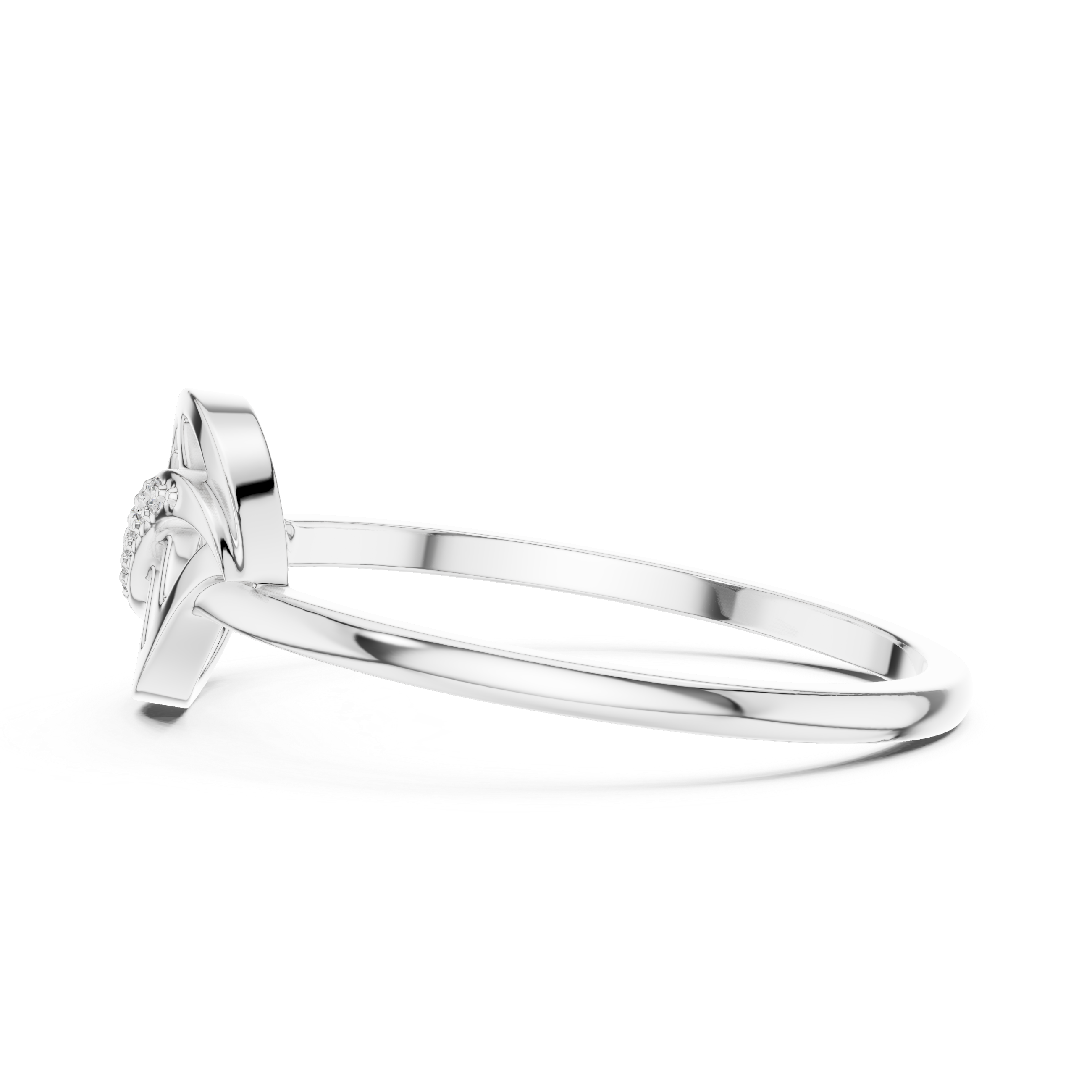 Adjustable toe ring with modern slim band.