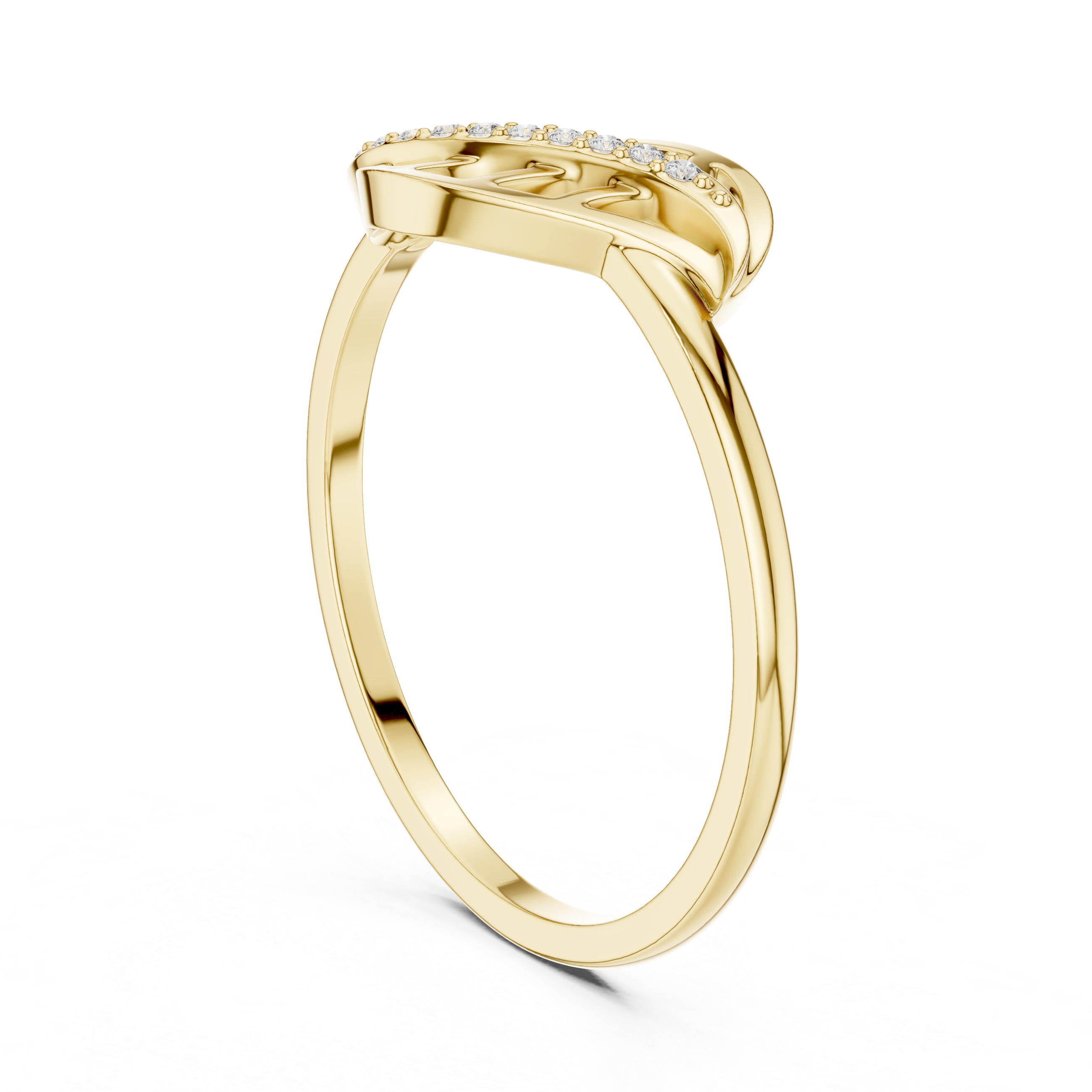Simple toe ring with elegant minimal styling.