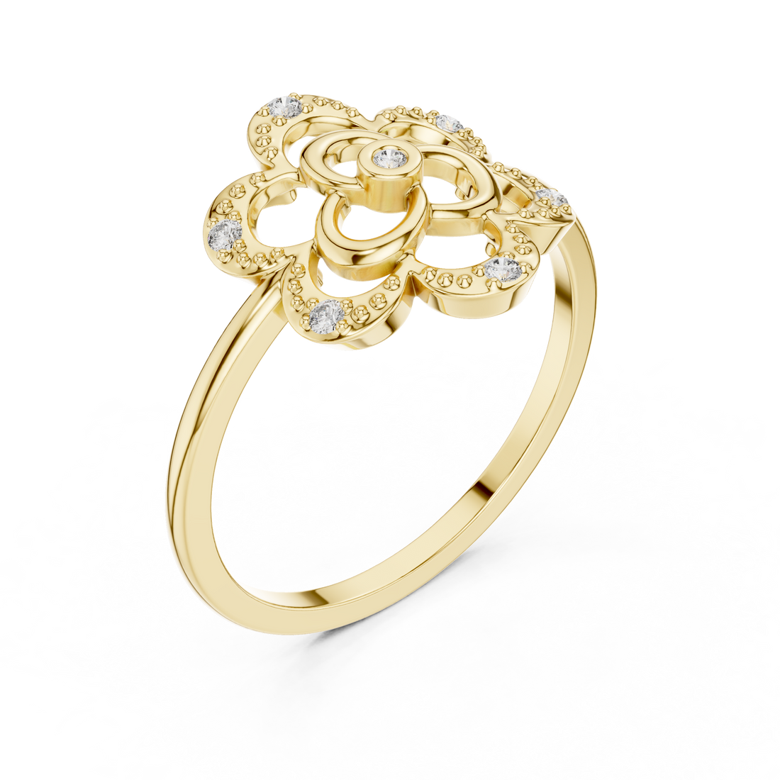 Wedding jewellery set with traditional gold styling.
