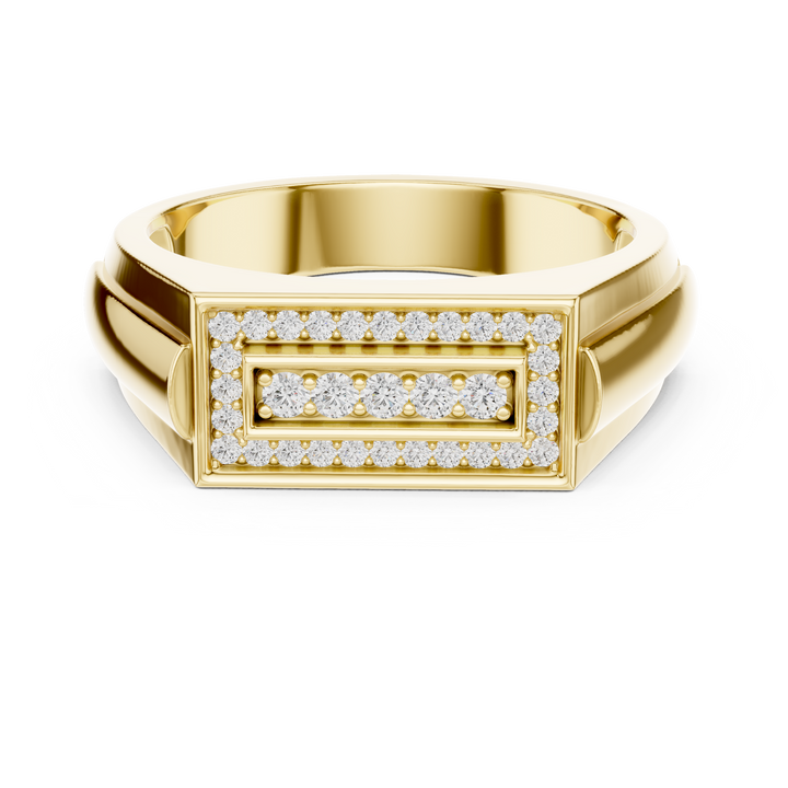 Double strand bracelet with elegant polished links.