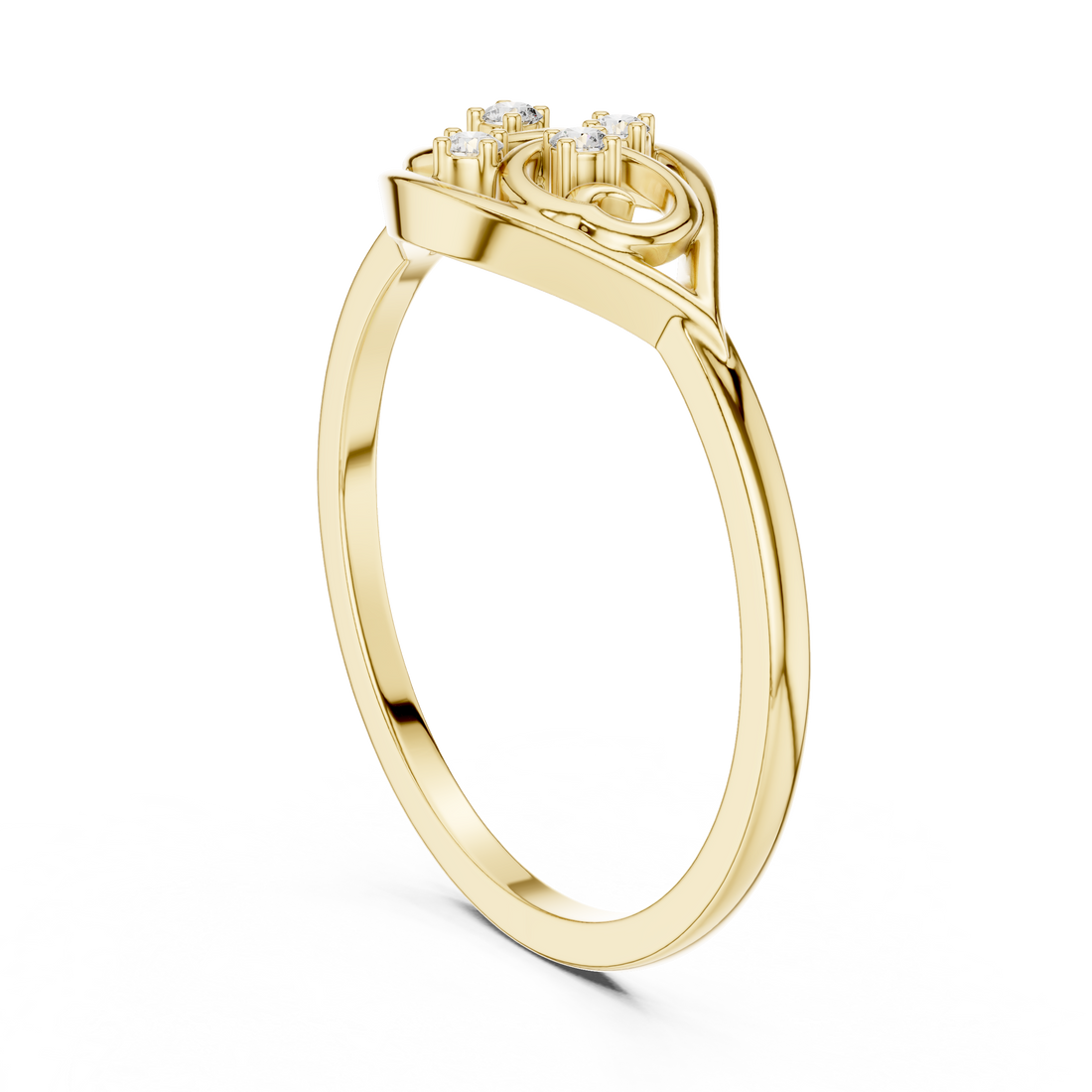 Diamond brooch with stylish geometric arrangement.