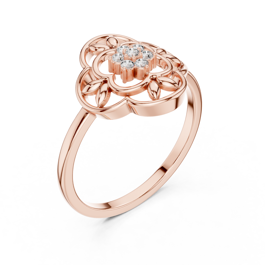 Men's heavy ring with modern polished design.