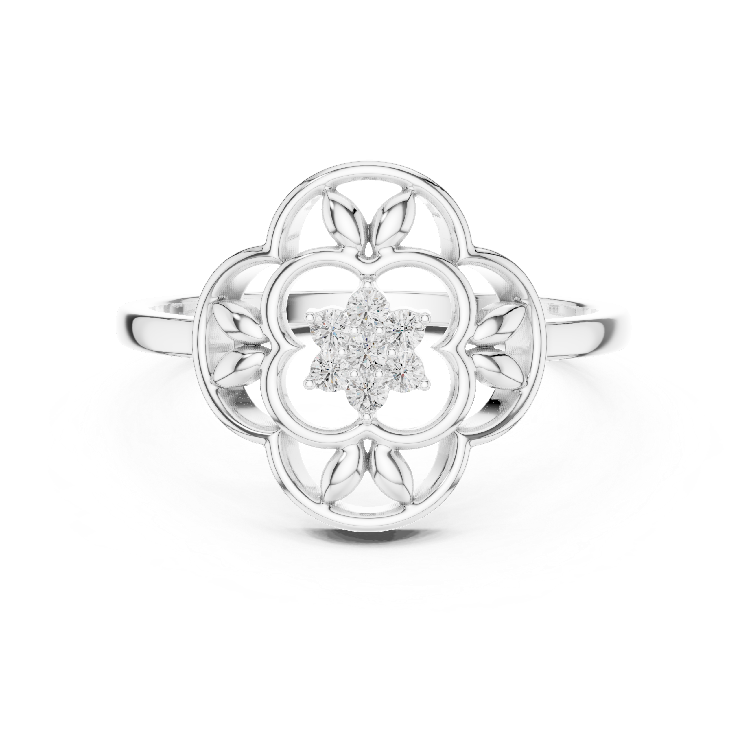 Adjustable baby ring with smooth safe edges.