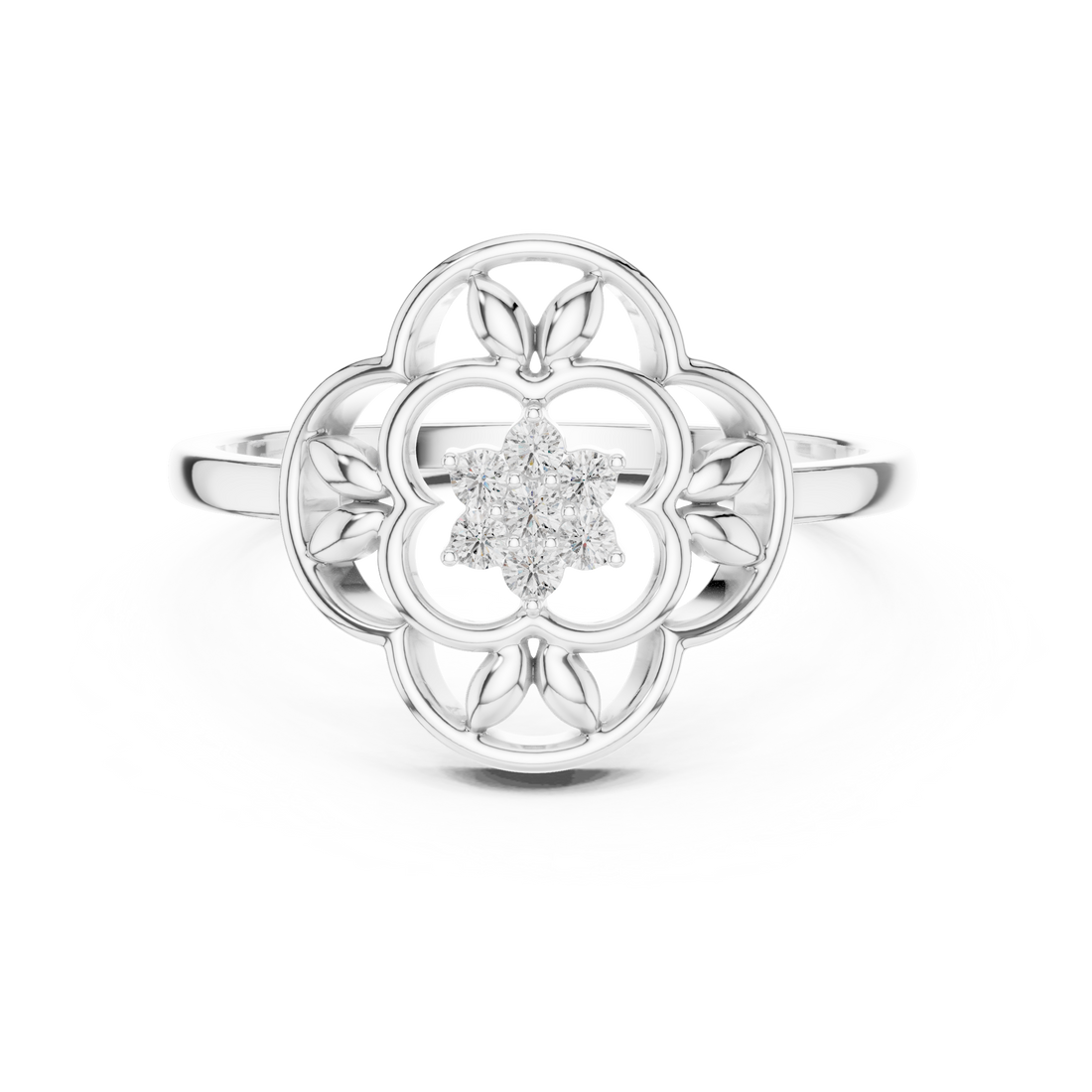 Adjustable baby ring with smooth safe edges.