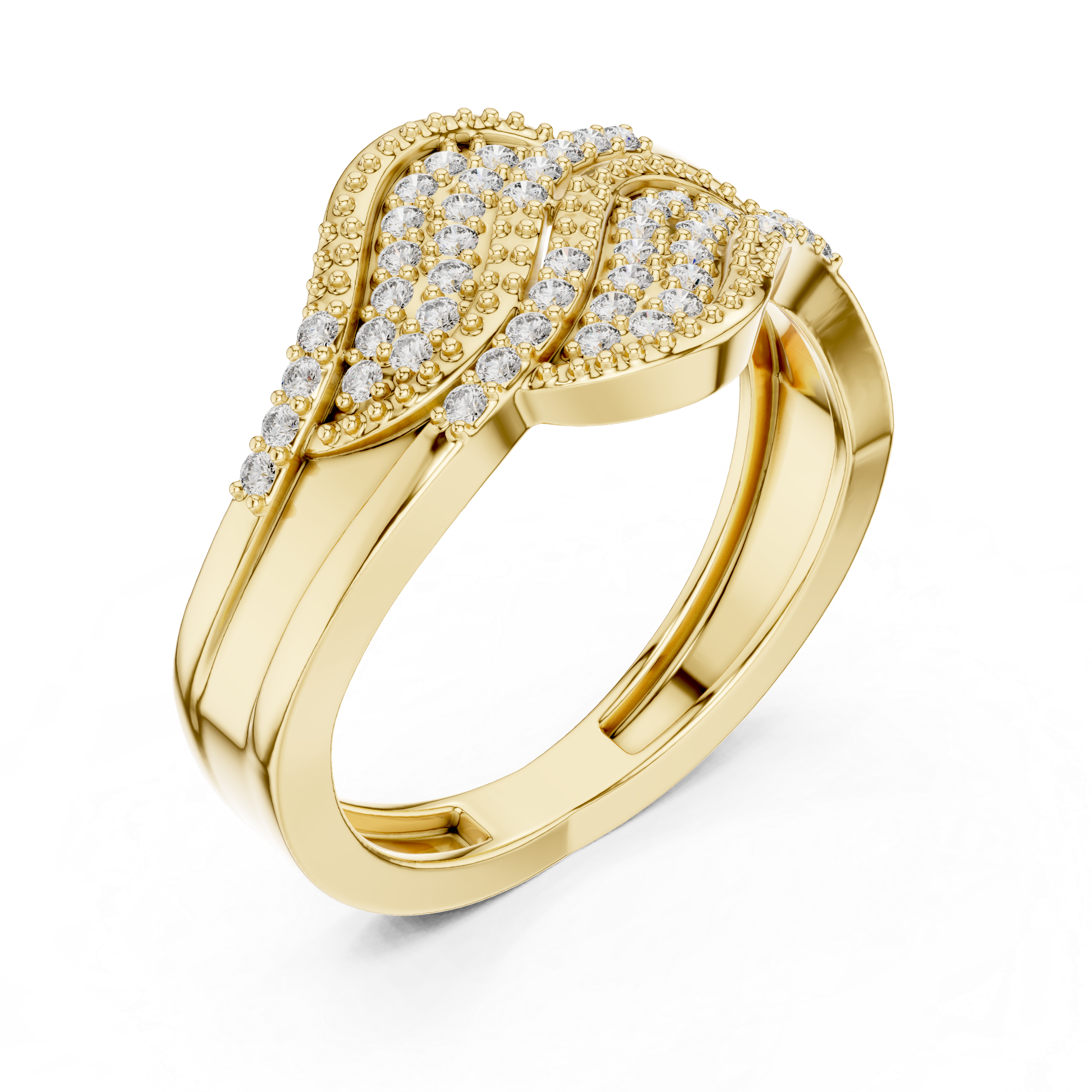 Wide cuff bangle with bold fashionable appearance.