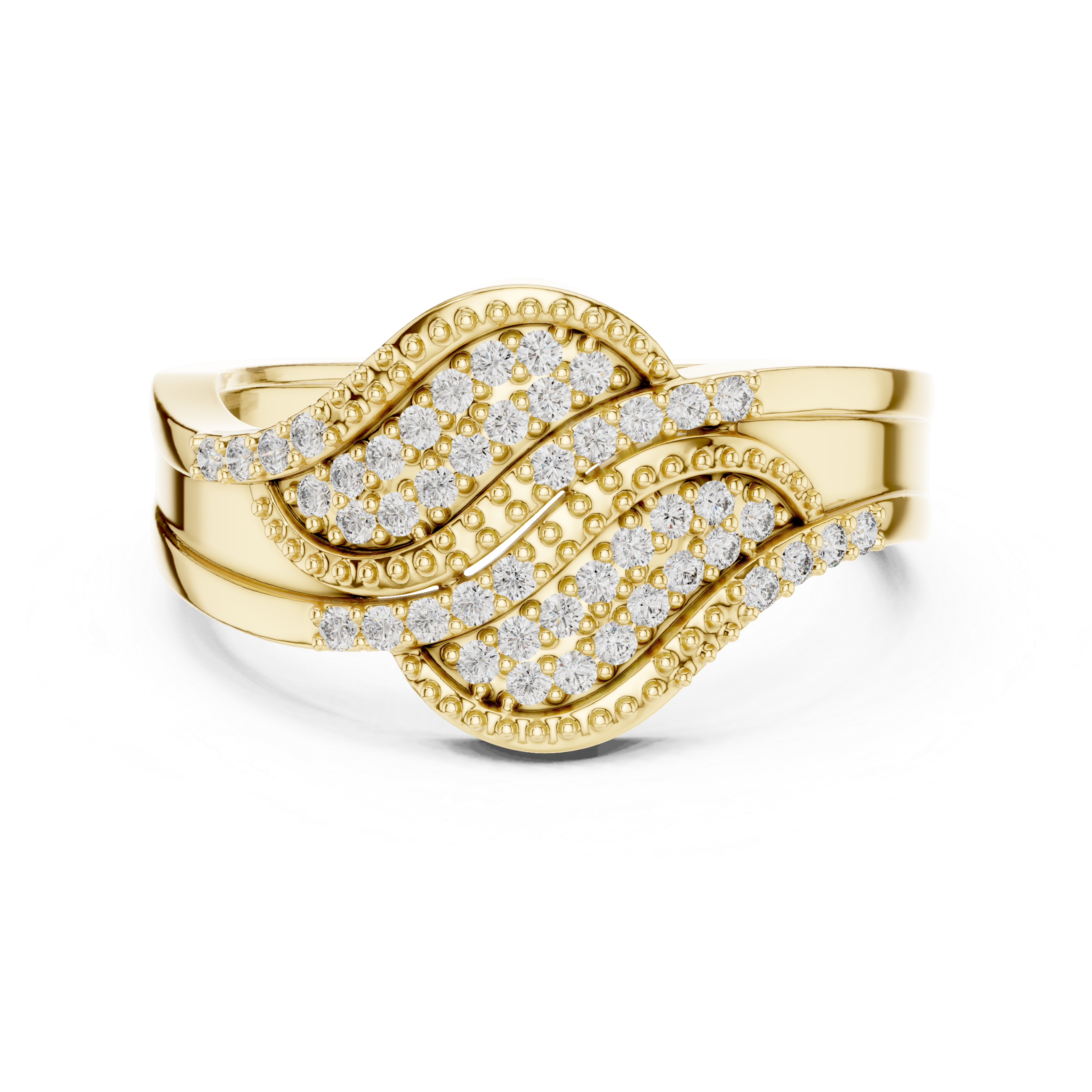 Diamond choker necklace with brilliant sparkling stones.