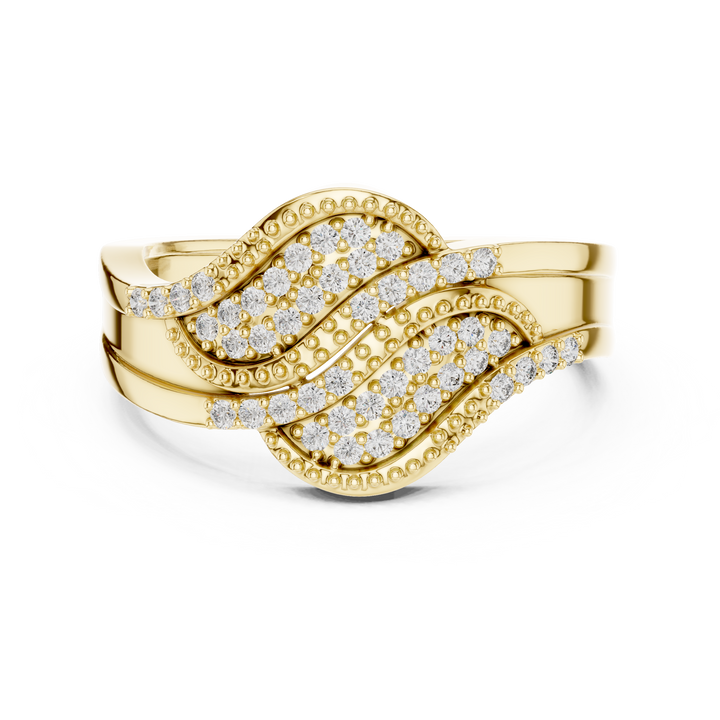 Diamond choker necklace with brilliant sparkling stones.
