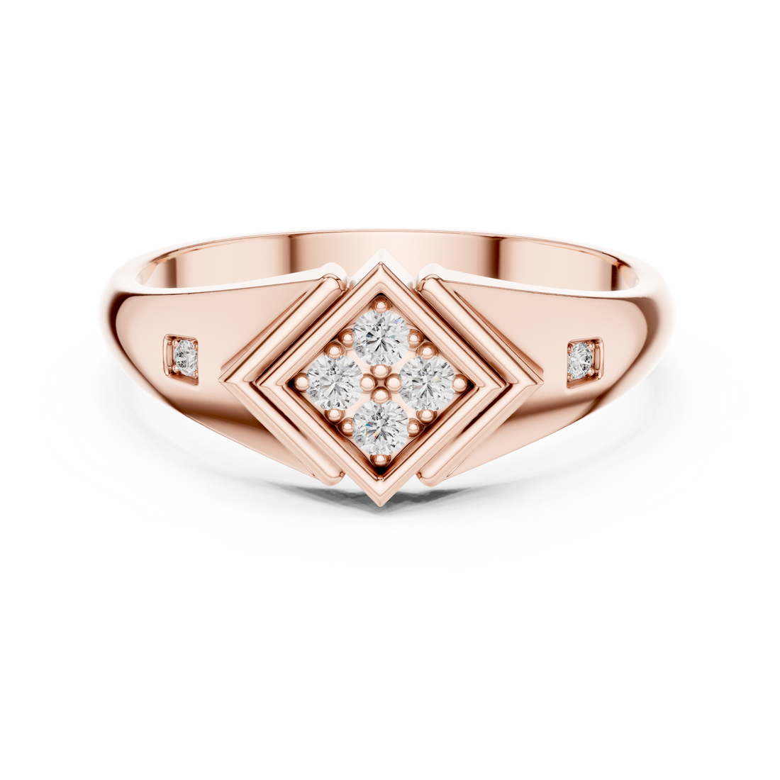 Gold choker necklace with clean minimal style.