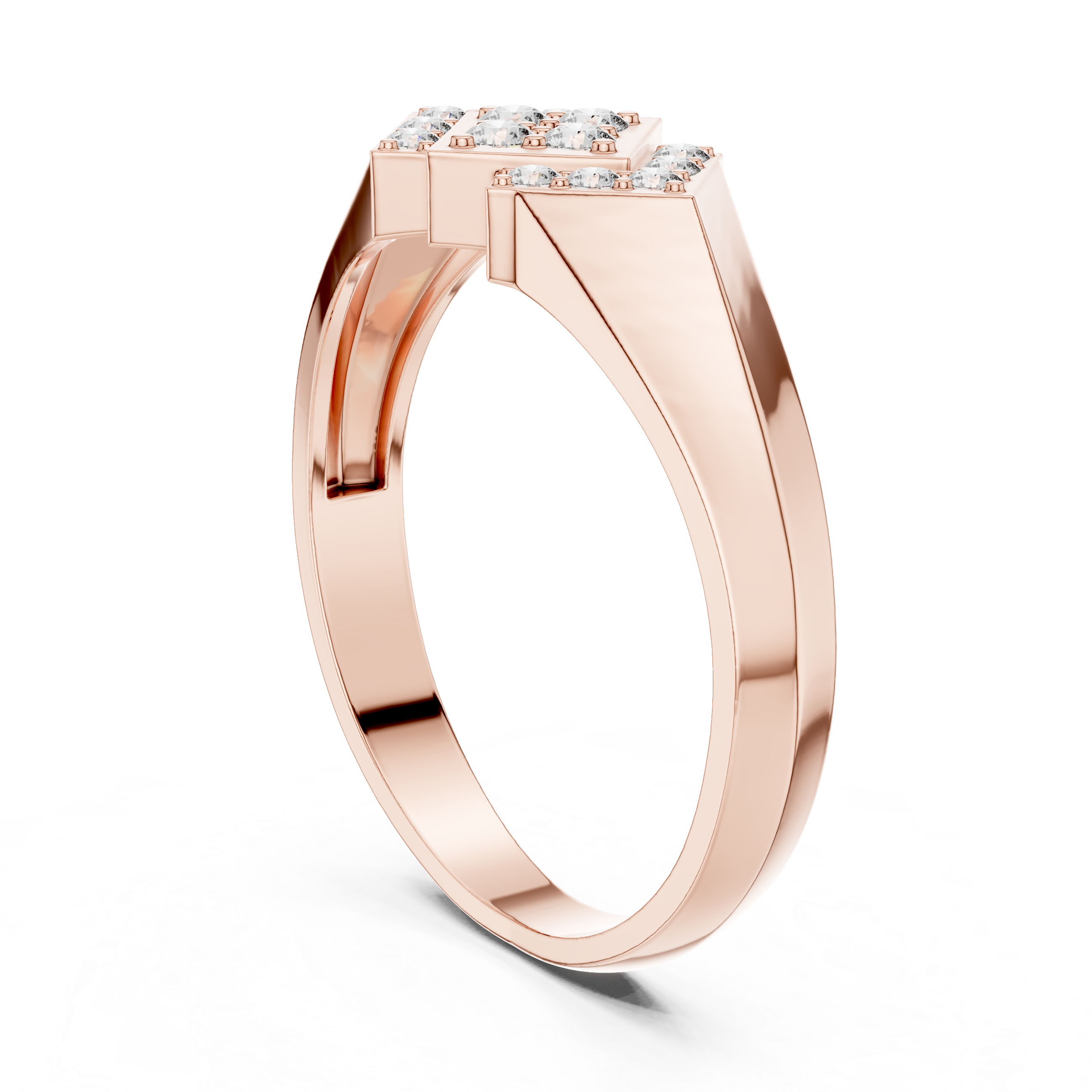 Smooth gemstone toe ring with bright sparkle.