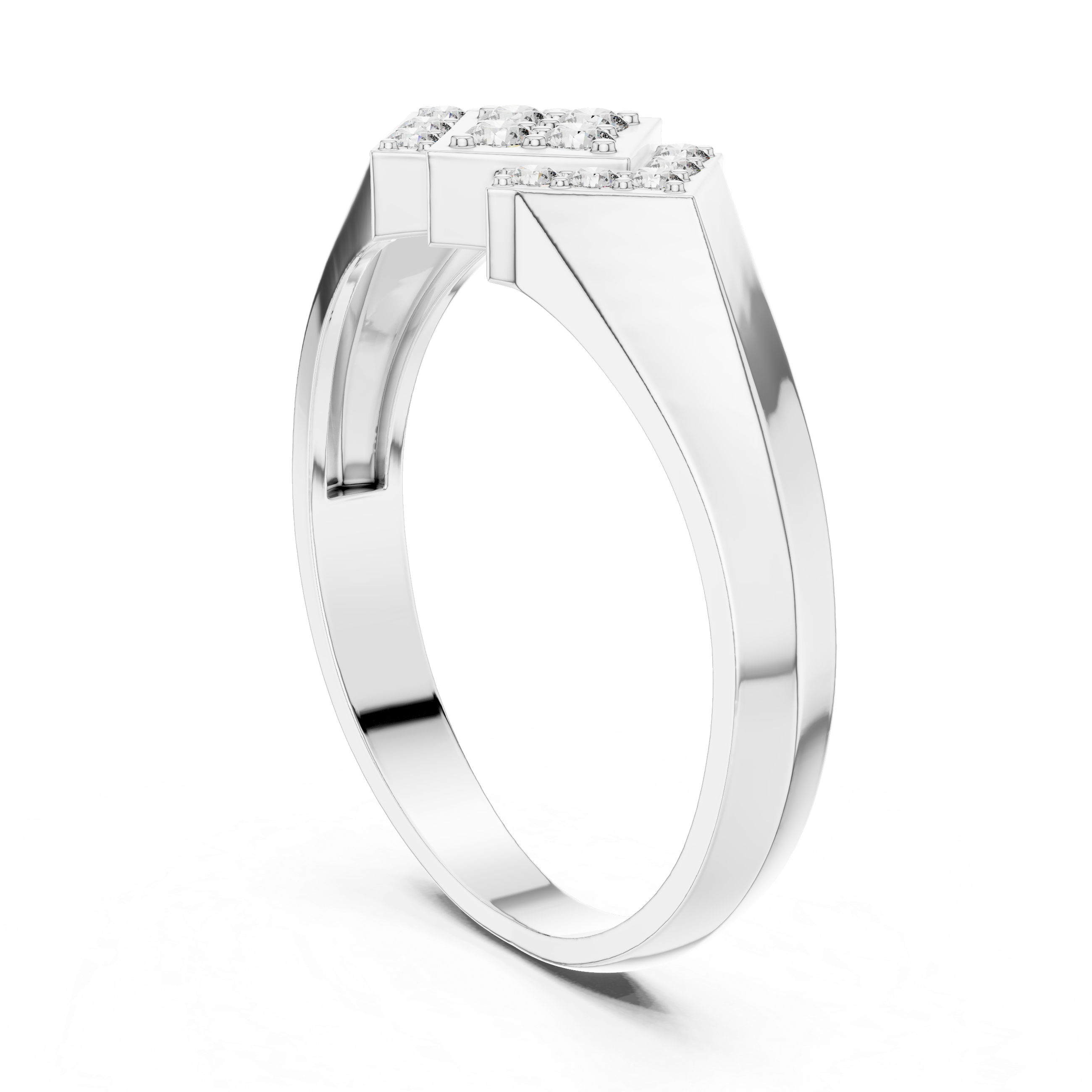 Floral carved toe ring with decorative elegance.