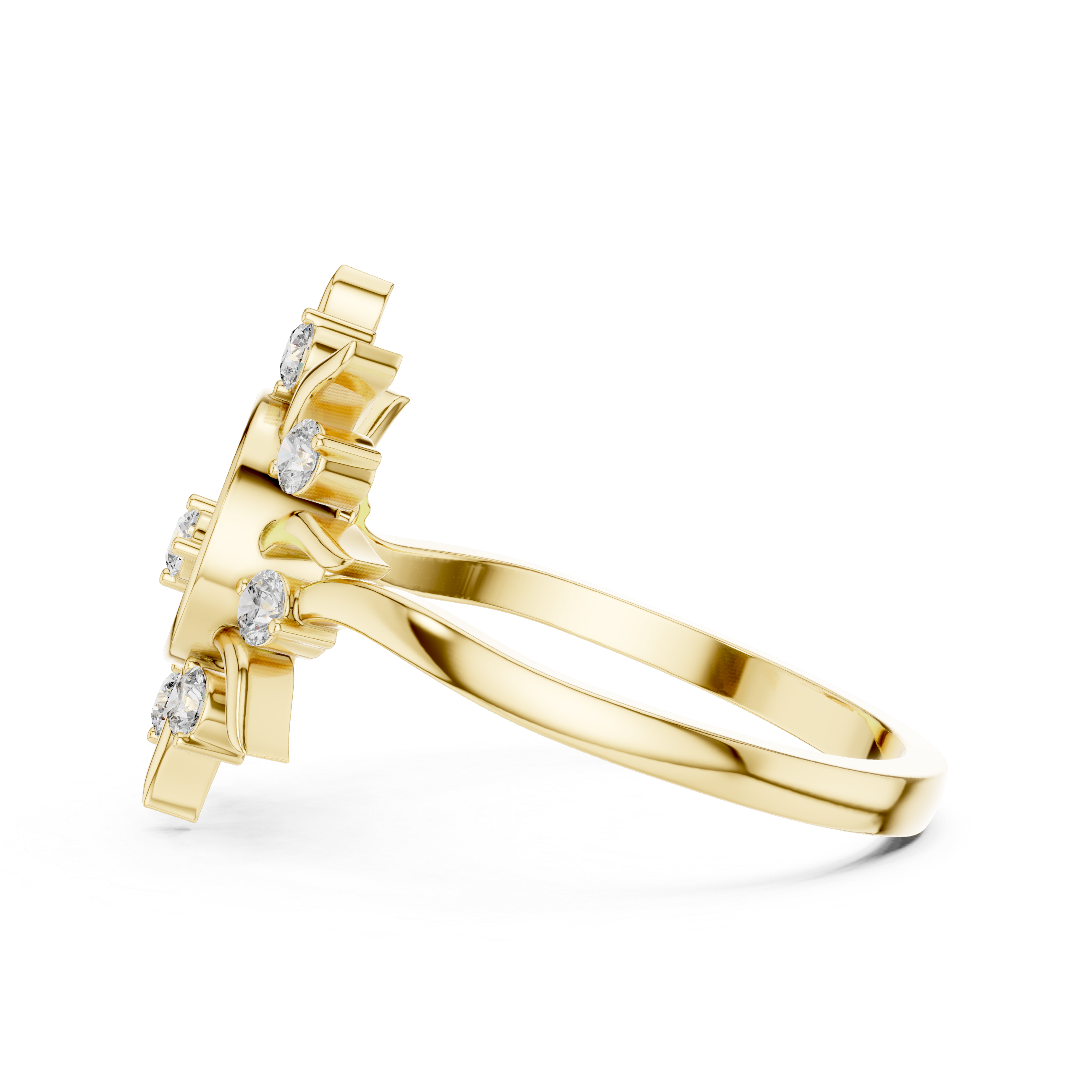 Classic gold chain bracelet with strong links.
