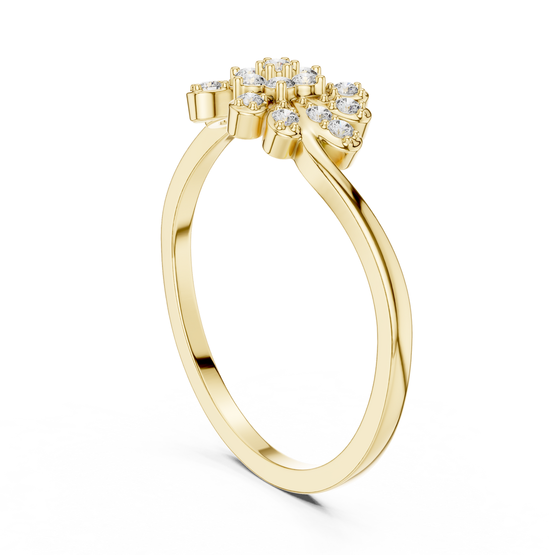 Halo pendant necklace with sparkling center diamond.