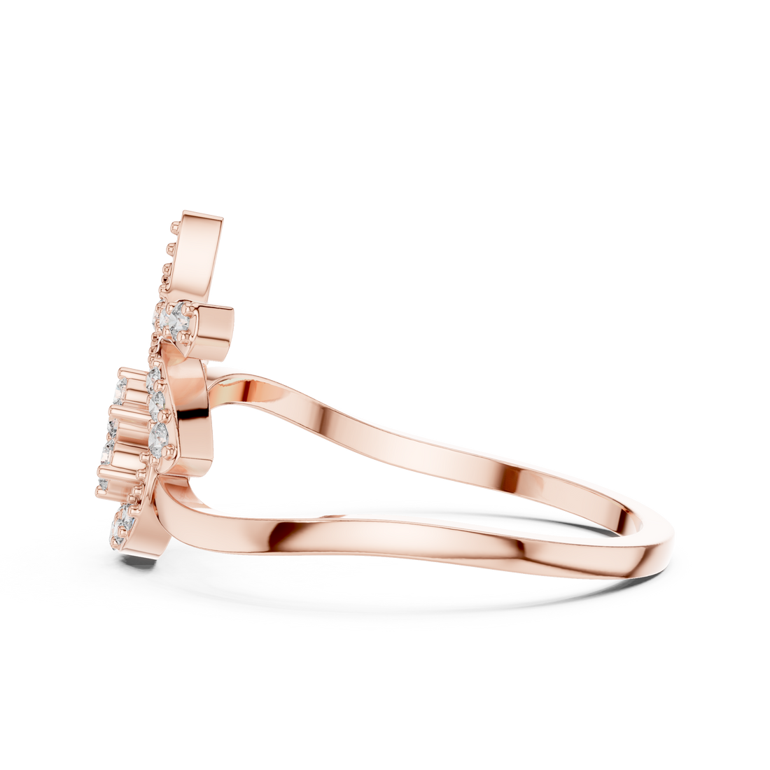 Stylish gold chain bracelet with strong polished links.