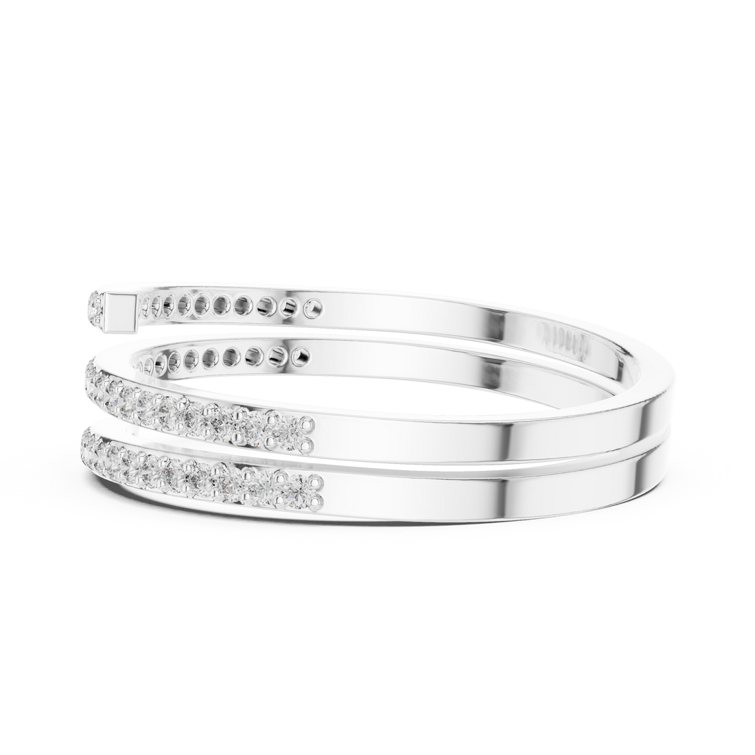 Men's classic gold band ring with polished shine.