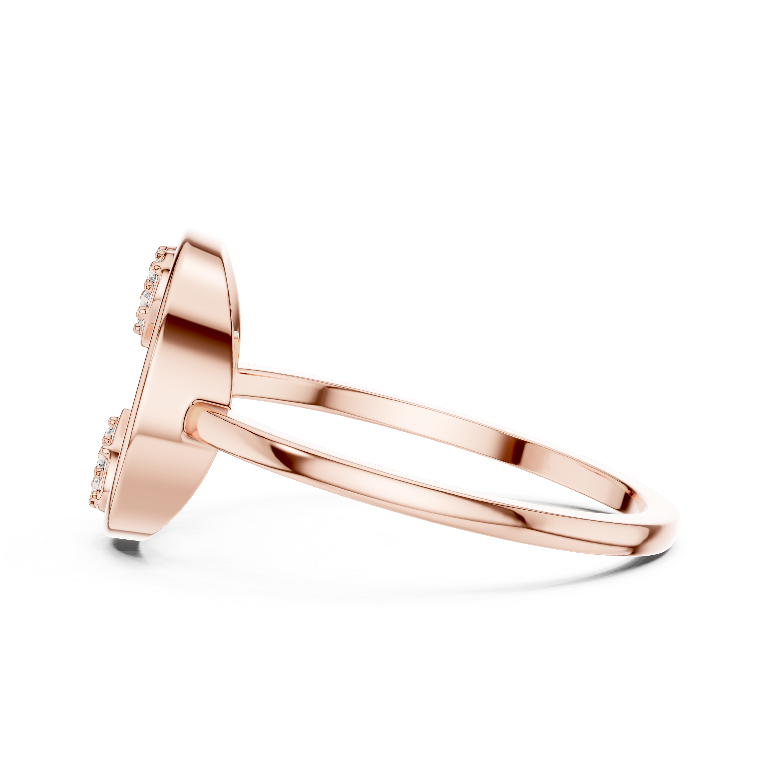 Adjustable baby ring with smooth rounded edges.