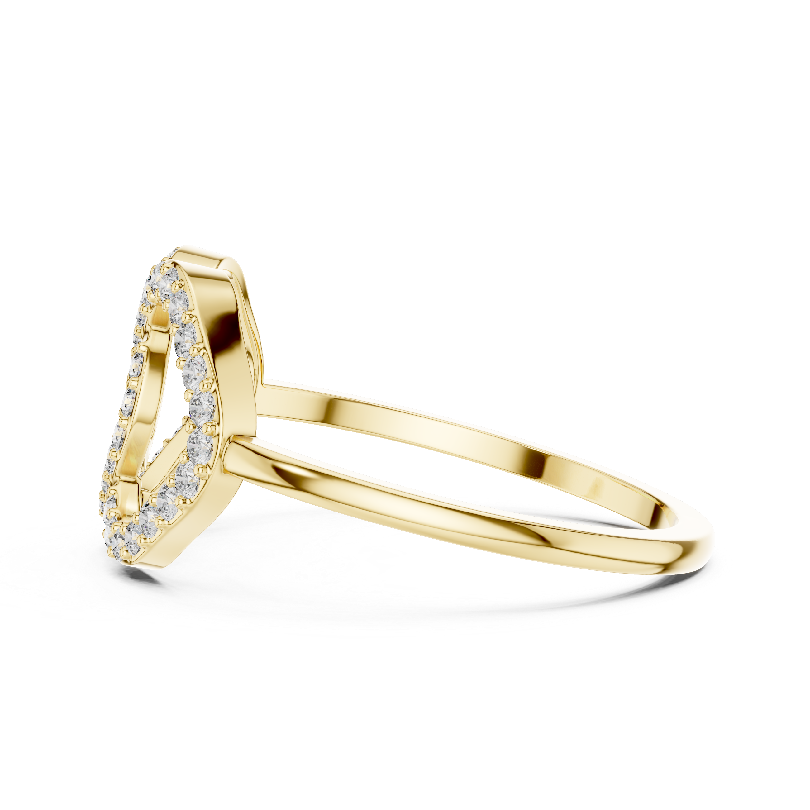 Bold link bracelet with thick gold chain.
