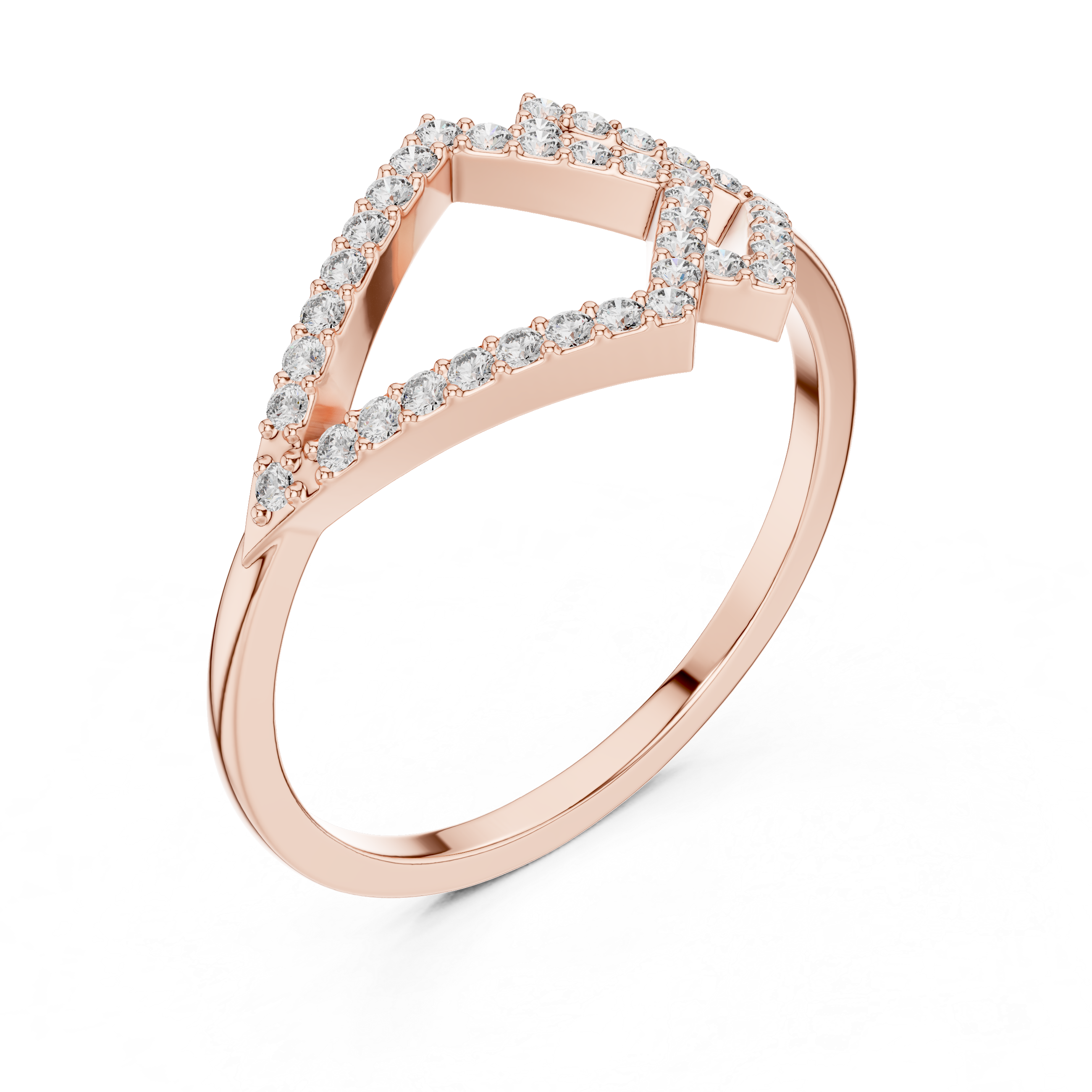Engagement jewellery set with brilliant diamond sparkle.