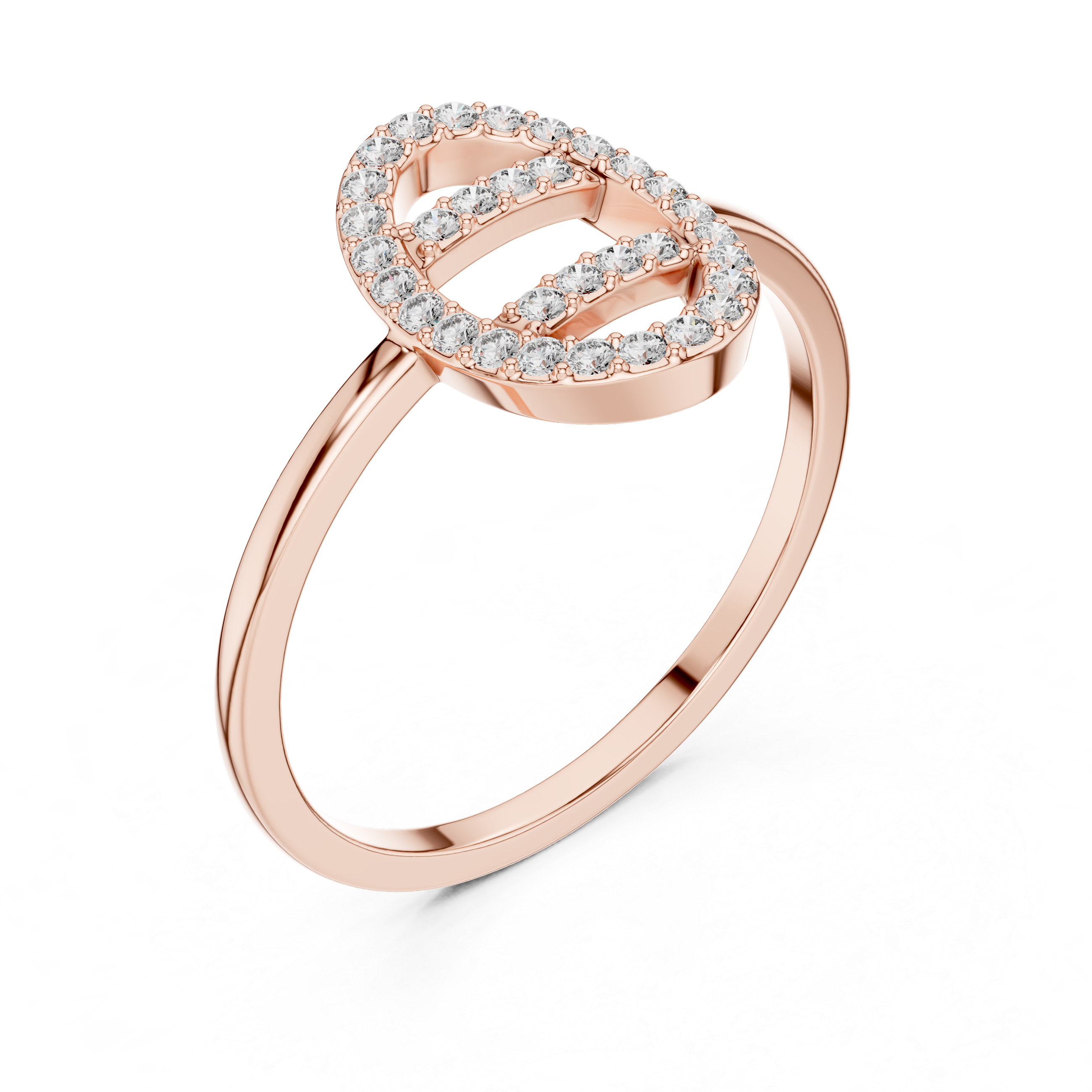 Celebration ring with colorful decorative stones.