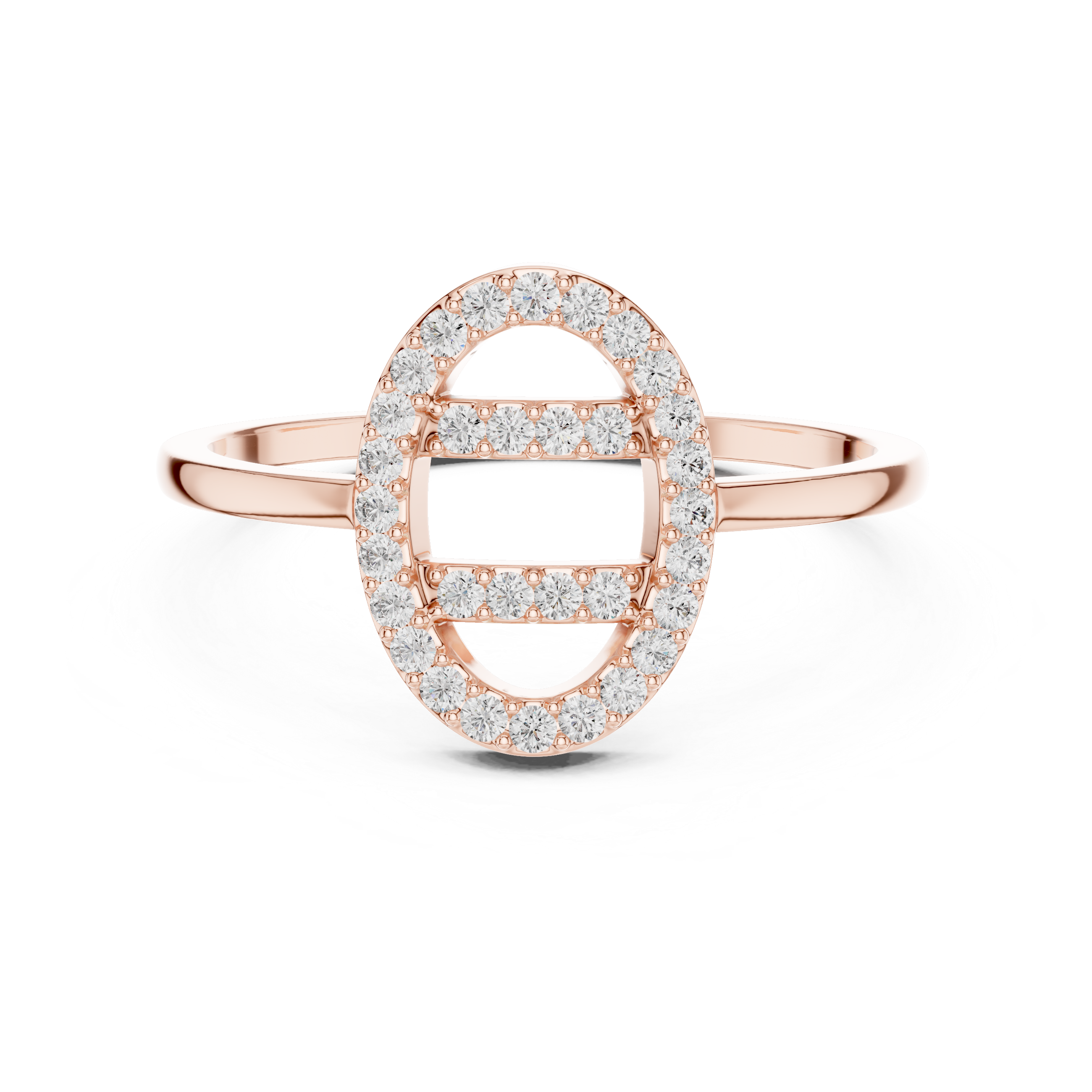 Anniversary ring with sparkling gemstone detail.