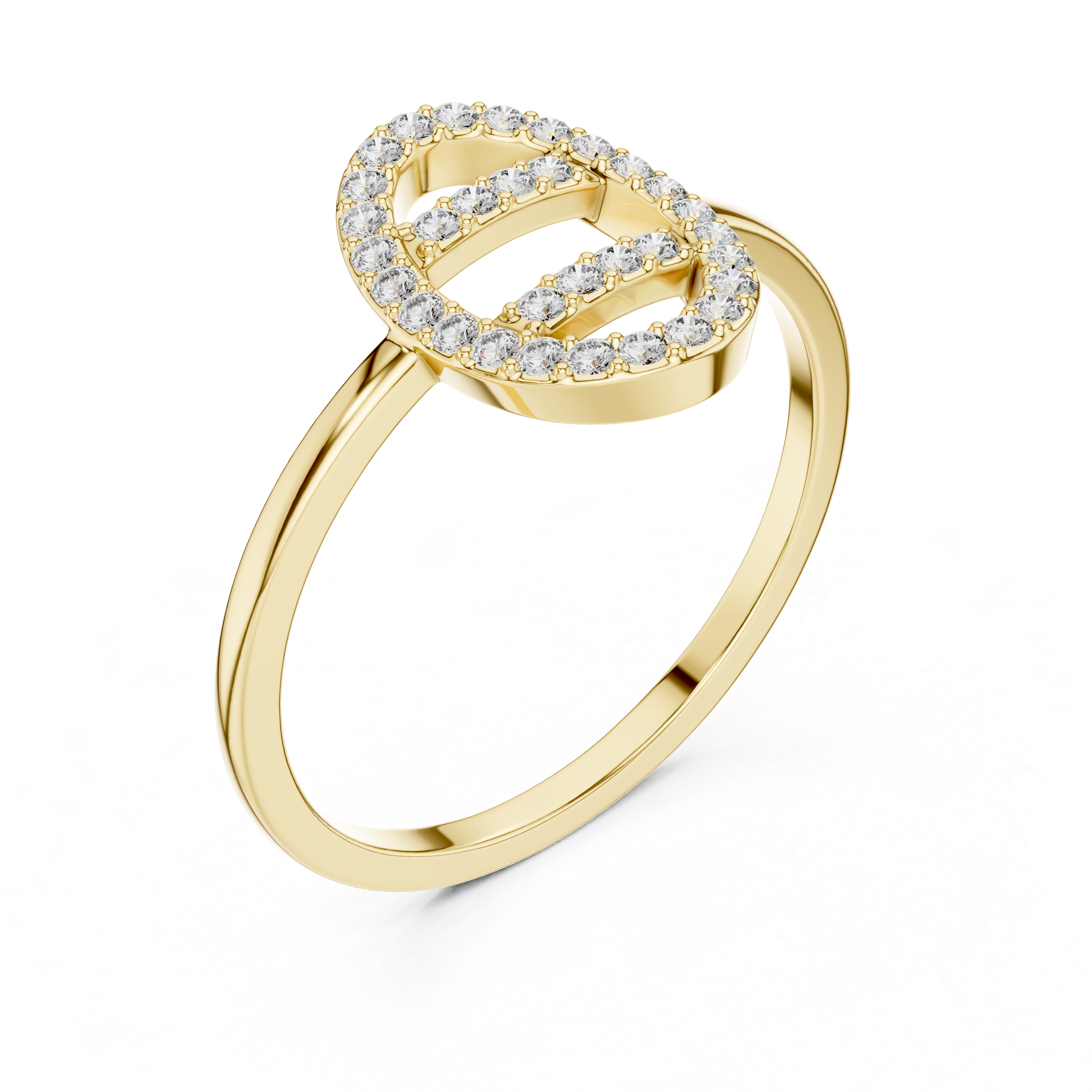 Twisted rope necklace with textured gold pattern.